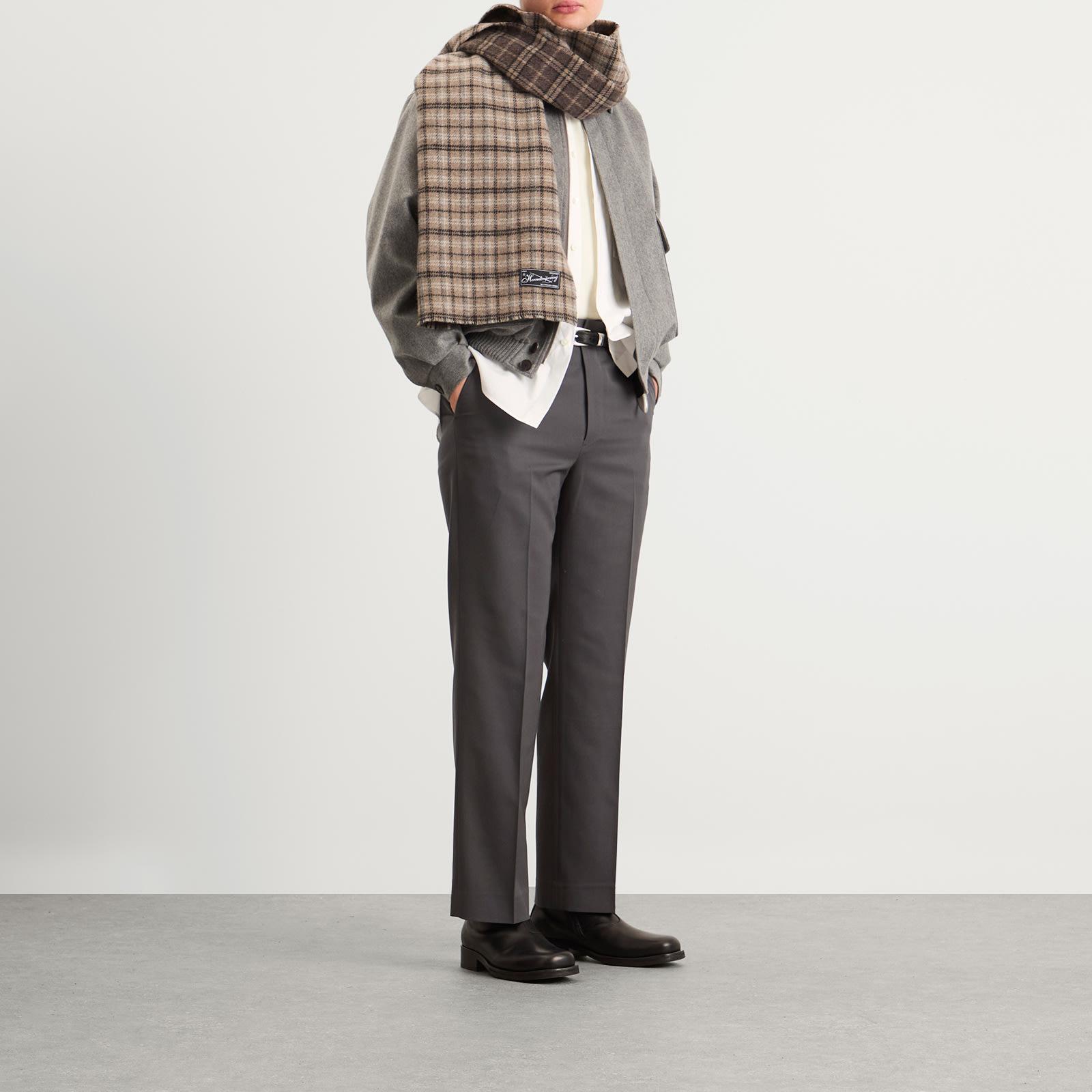 AURALEE Light Wool Max Gabardine Slacks in Gray for Men | Lyst