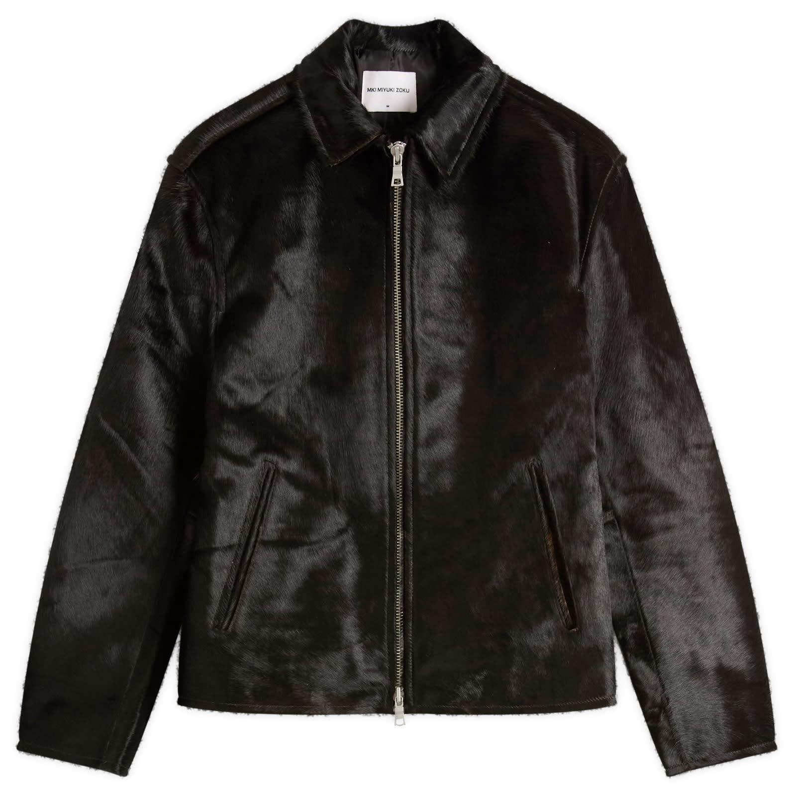 MKI Miyuki-Zoku Cropped Cow Hair Rider in Black for Men | Lyst