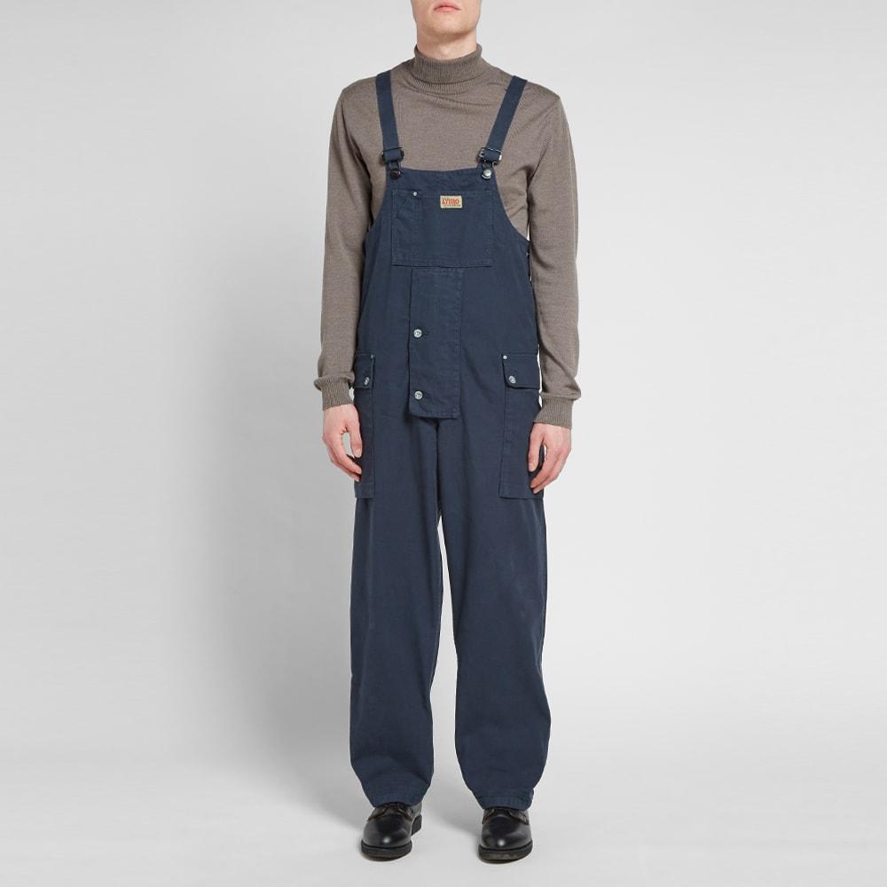 Nigel Cabourn Cotton X Lybro Naval Dungaree in Blue for Men - Lyst