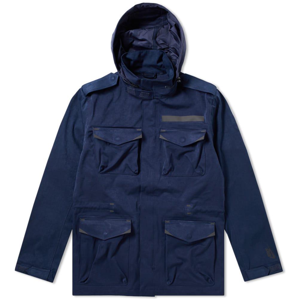 Nike Synthetic M65 Jacket in Blue for Men - Lyst