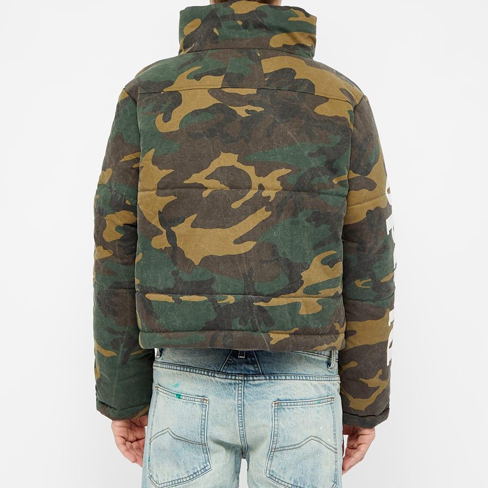 Rhude Cotton Collage Camo Puffer Jacket in Green for Men - Lyst