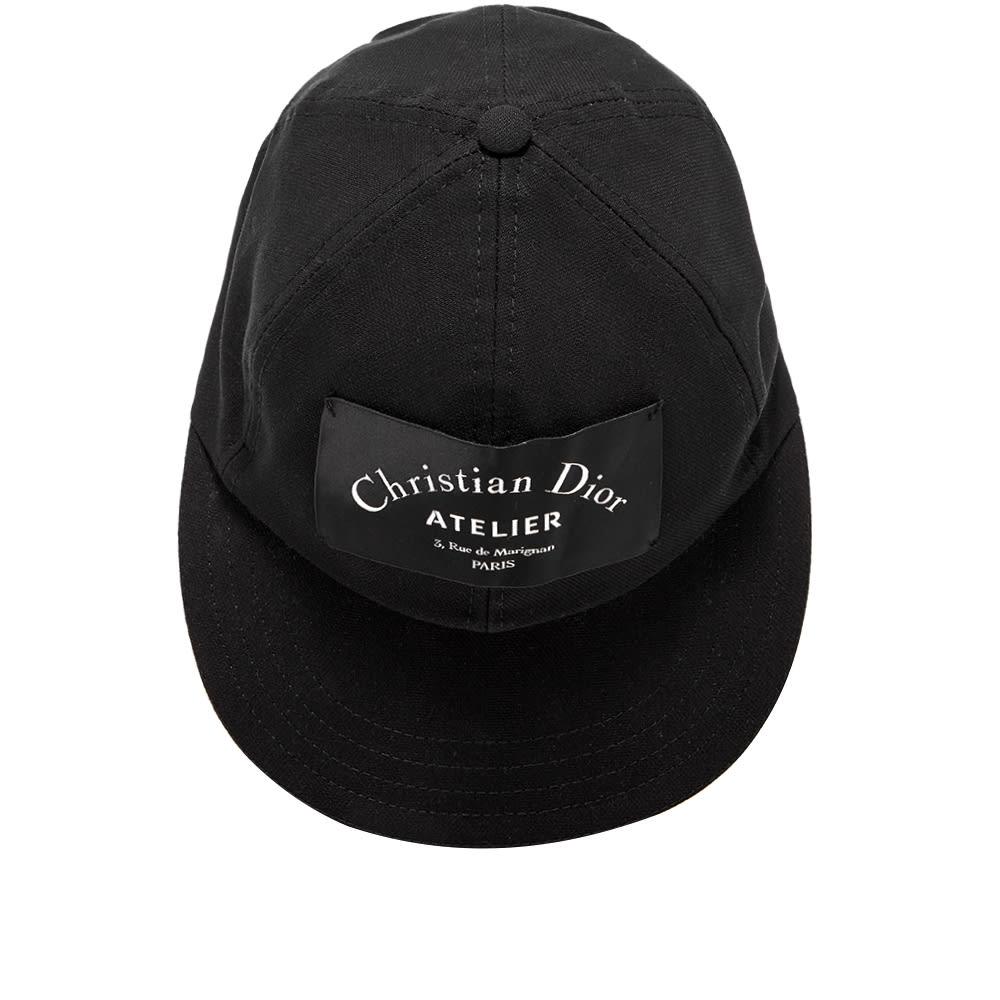Dior Homme Wool Logo Cap in Black for 