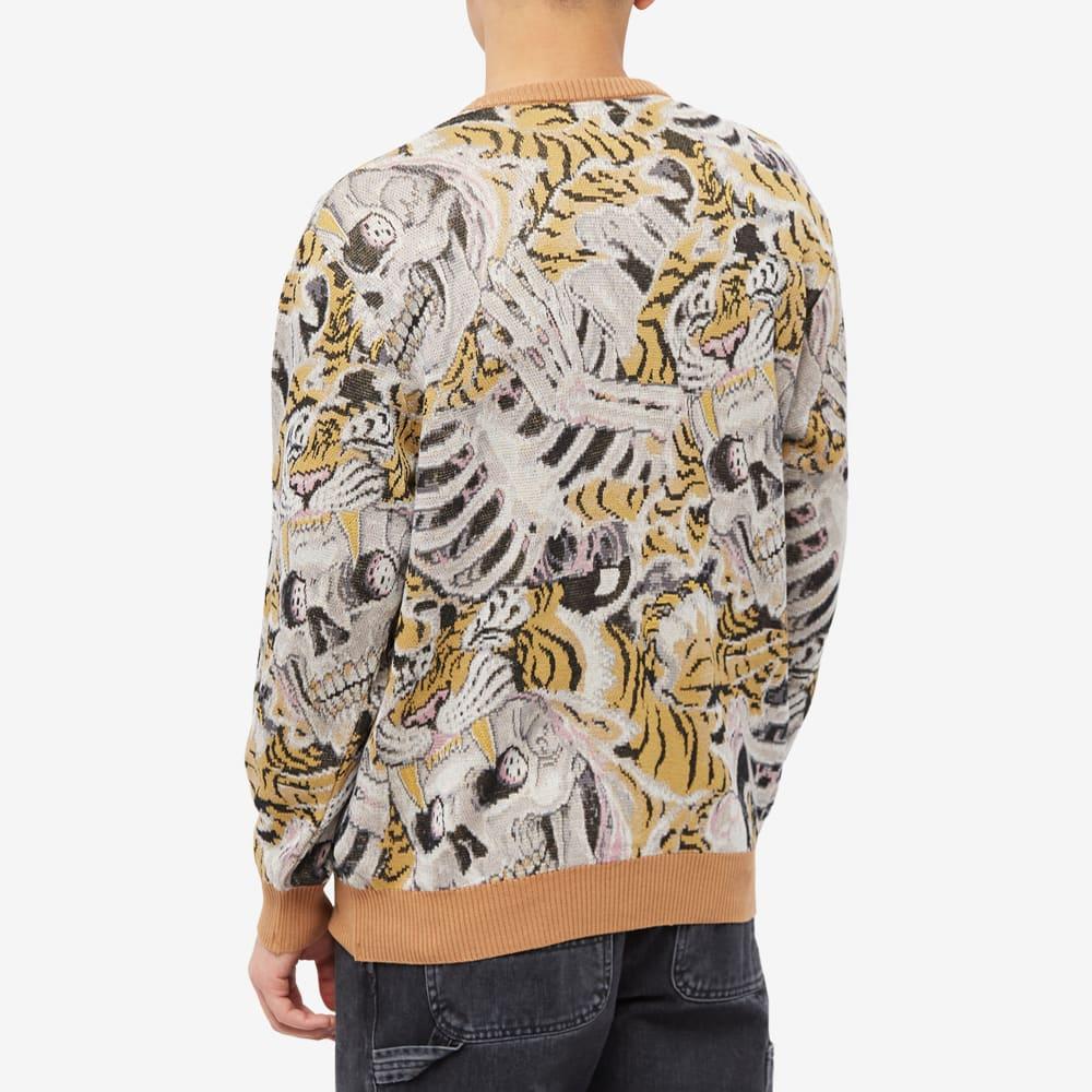 Wacko Maria X Time Lehi Type 2 Jacquard Cardigan in Brown for Men