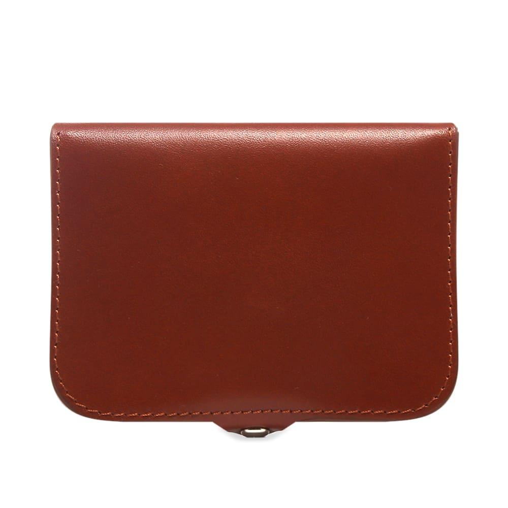 A.P.C. Leather Josh Wallet in Brown for Men - Lyst