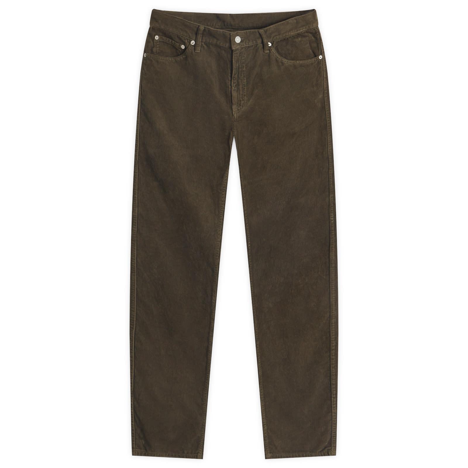 Visvim Garment-Dyed Corduroy Trousers in Grey for Men | Lyst UK