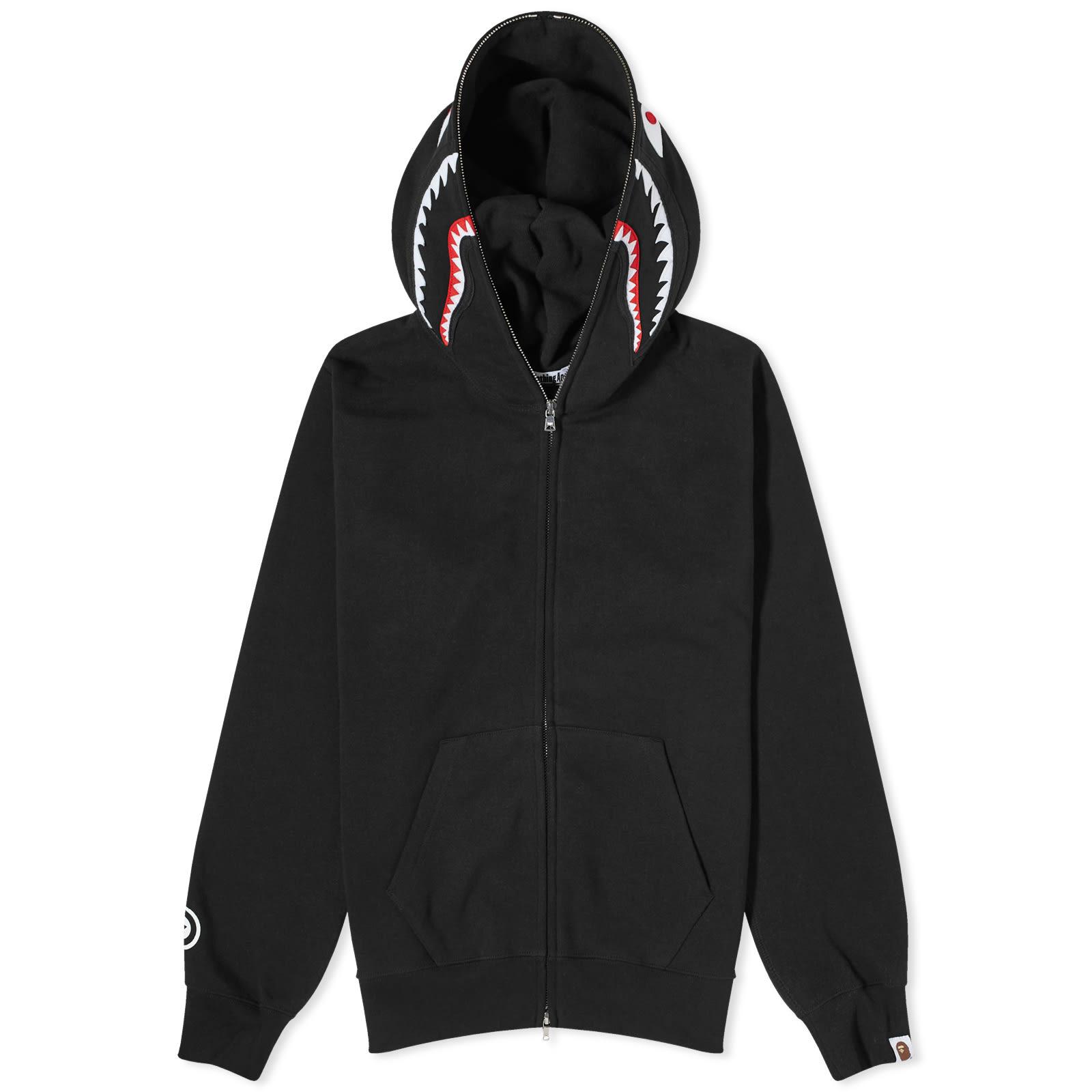 A Bathing Ape Shark Full Zip Hoodie in Black Lyst Canada