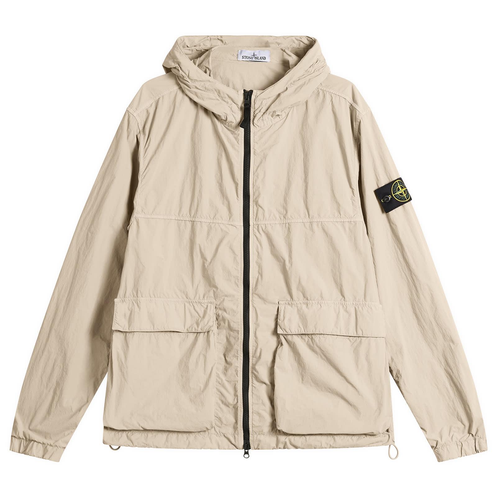 Stone Island Nylon Smerigliato-Tc Short Parka Jacket in Natural 