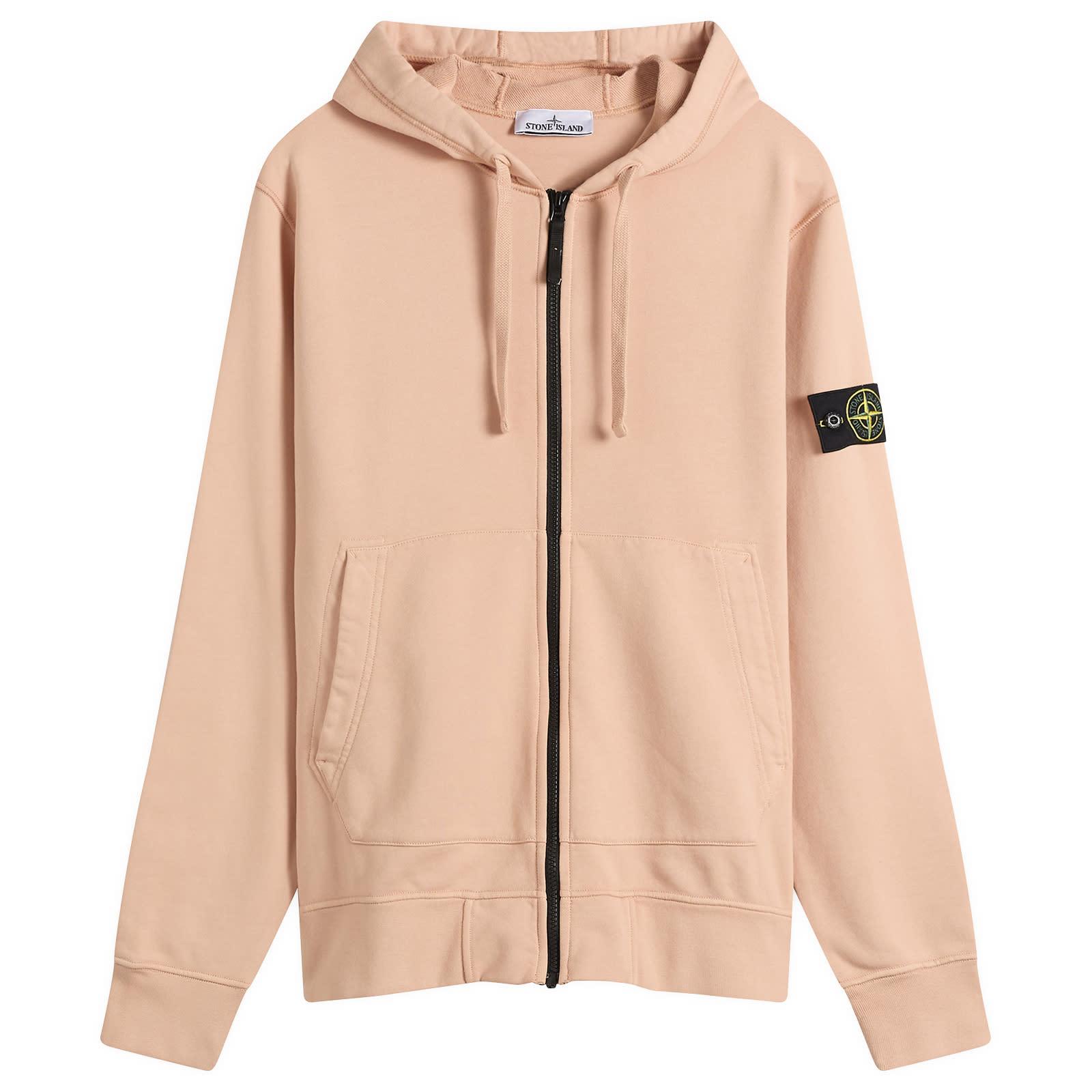 Hooded Sweatshirt Stone Island Hoodie Peach Stone Island Stone 