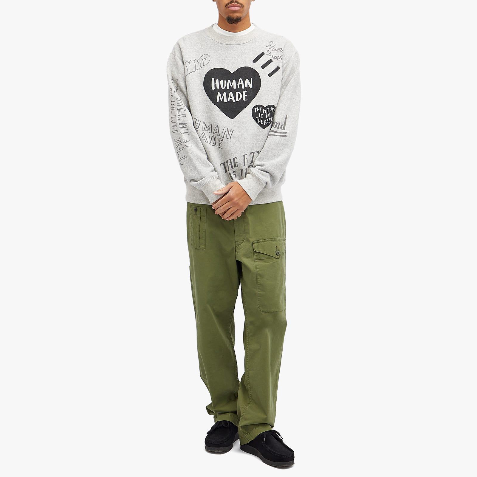Human Made Graffiti Sweatshirt in Gray for Men | Lyst Human Made Graffiti Sweatshirt in Gray for Men | Lyst