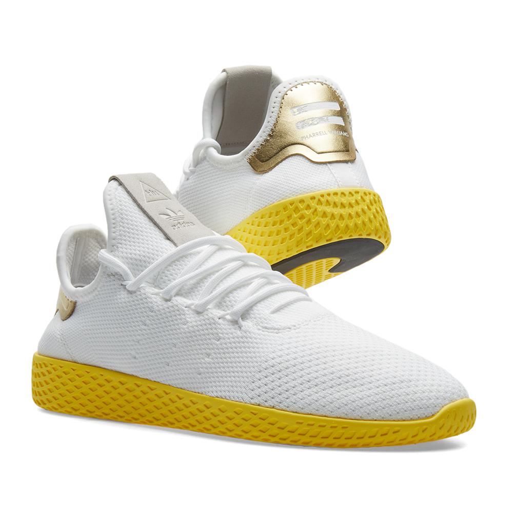 lyst adidas originali x pharrell williams tennis hu in giallo lyst adidas originali x pharrell williams tennis hu in giallo