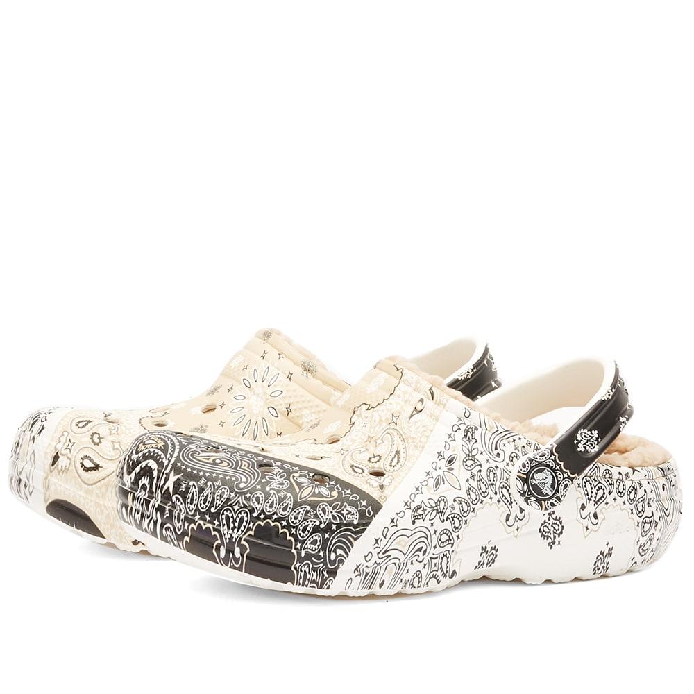 Crocs™ Classic Lined Bandana Clog in White Lyst UK