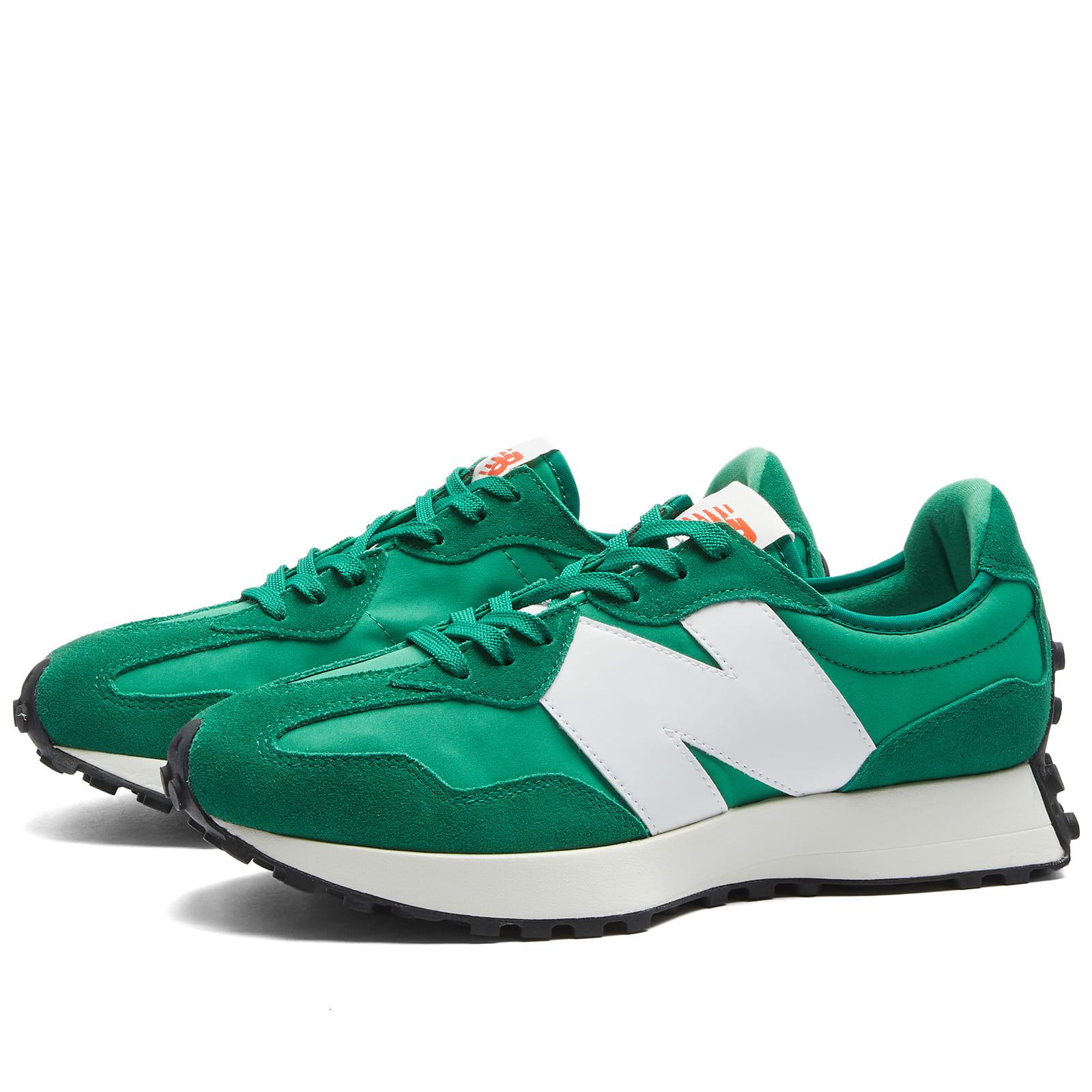 New Balance U327eb Sneakers in Green for Men | Lyst