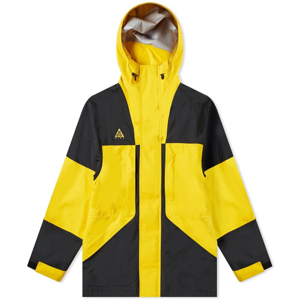 Nike Wool Acg Gore-tex Men's Jacket in Yellow for Men | Lyst