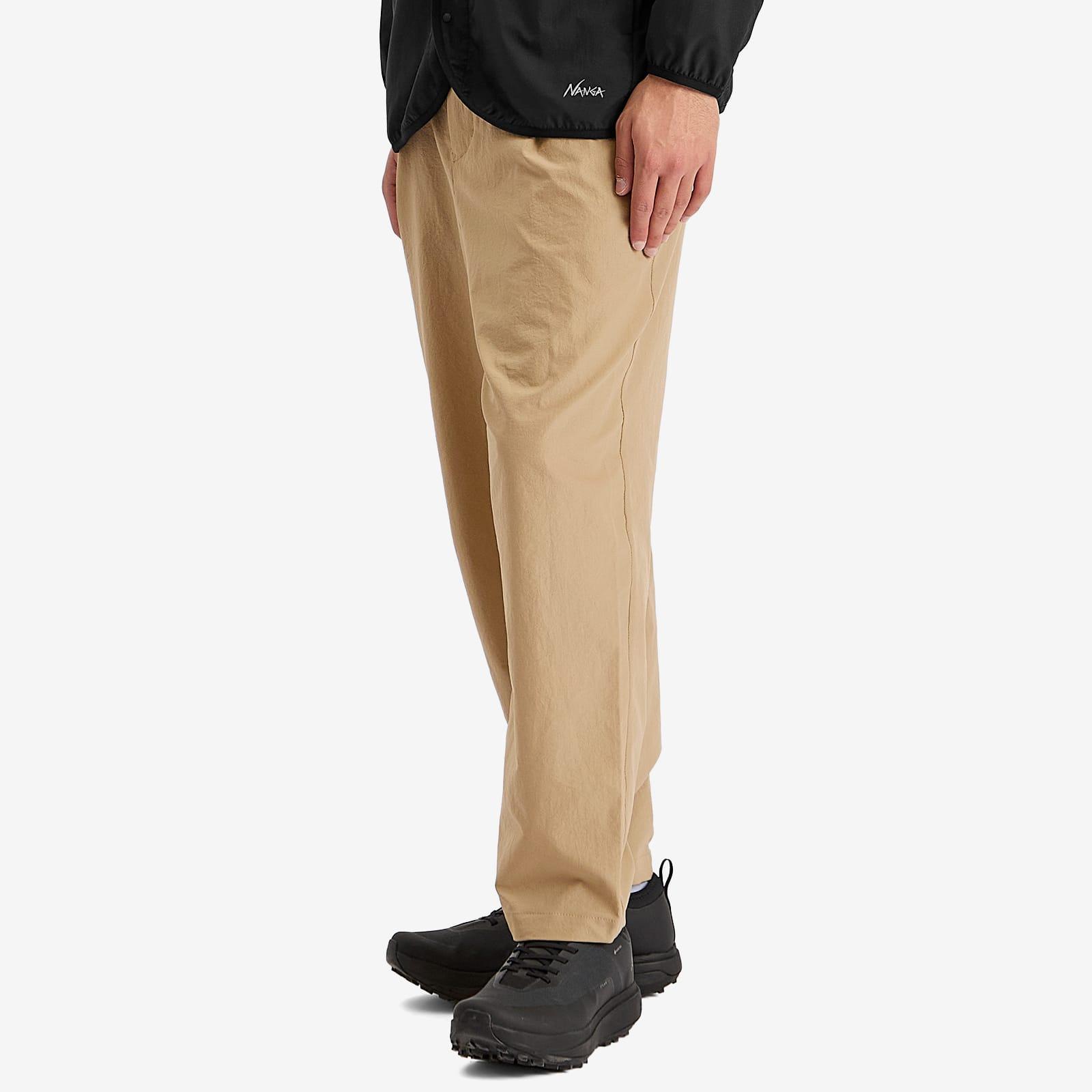 NANGA Dotair Comfy Tuck Tapered Trousers in Natural for Men | Lyst UK
