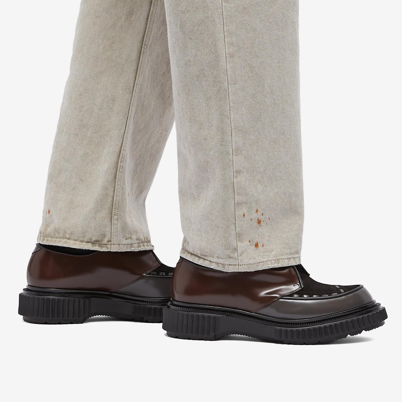 Adieu X Undercover Type 195 Leather Derby Dark in Brown for Adieu X Undercover Type 195 Leather Derby Dark in Brown for