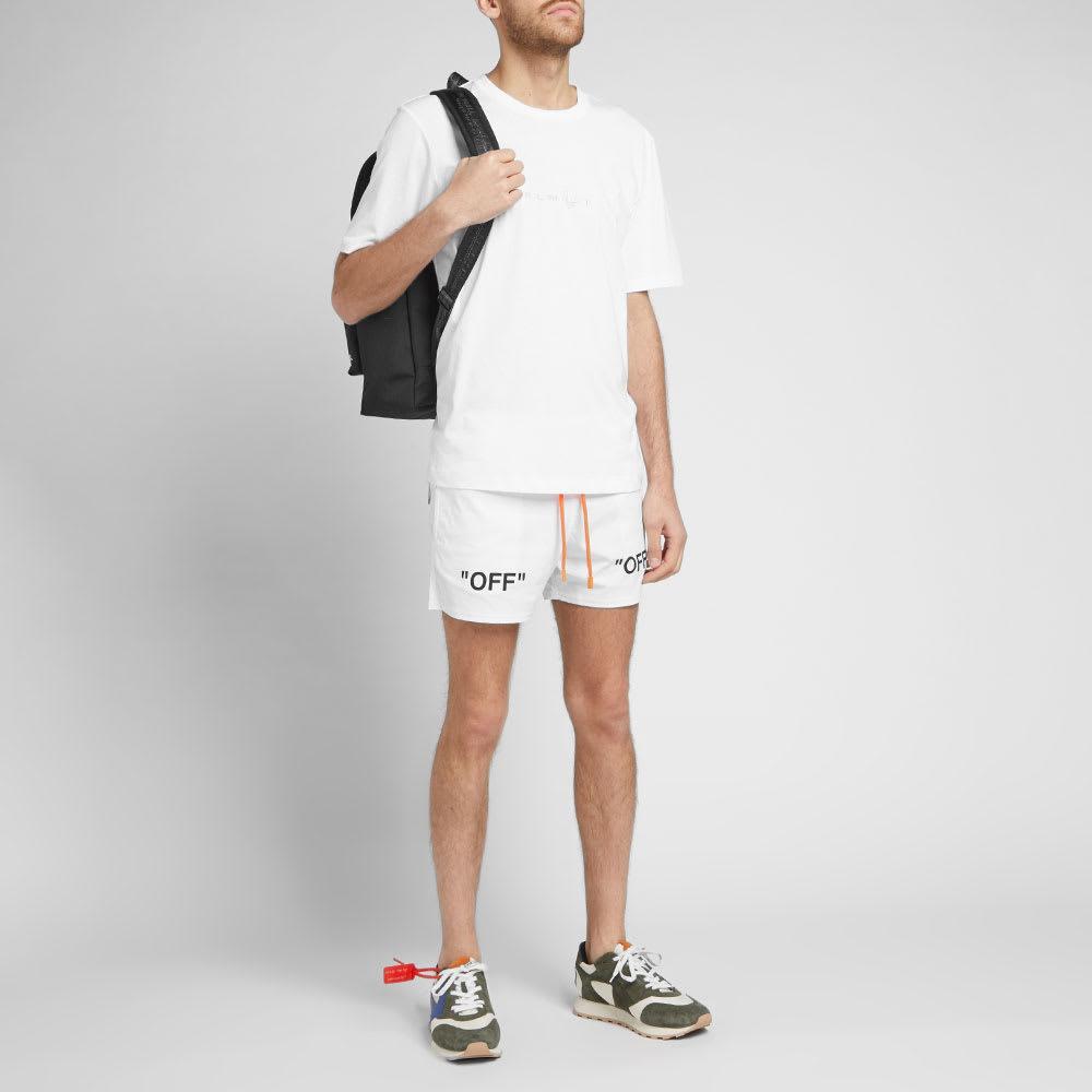 off white swim shorts vilebrequin