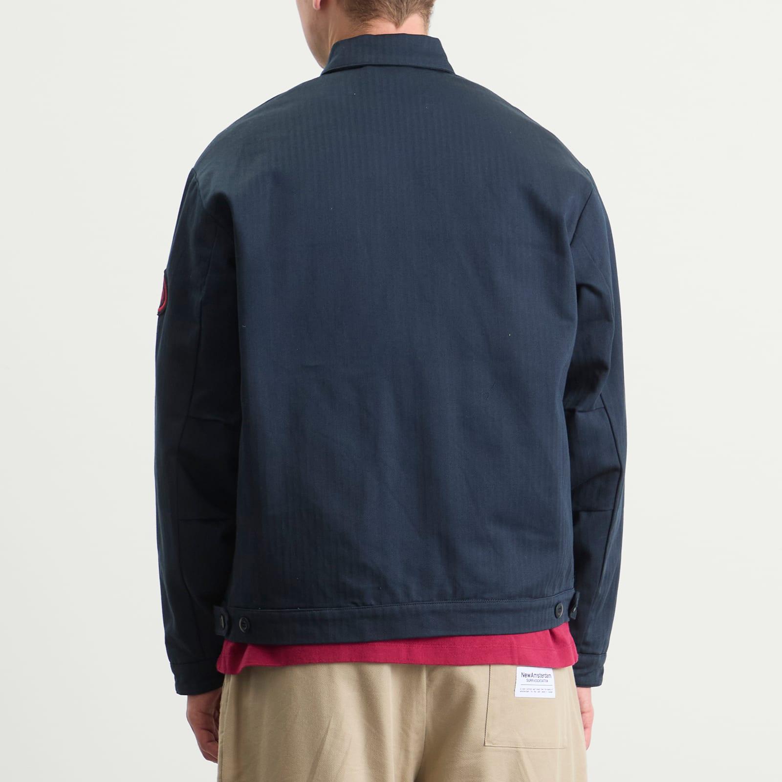 by Parra Pumping Gas Jacket in Blue for Men | Lyst