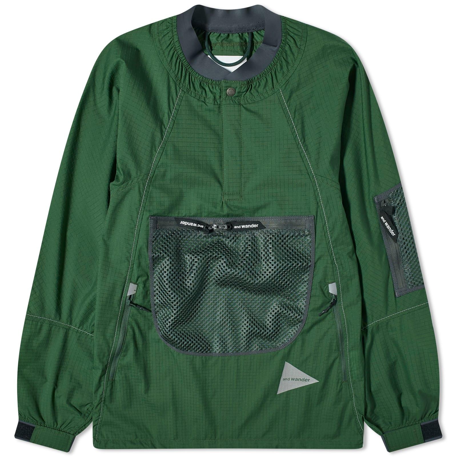ウェア and wander breath rip pullover jacket S and wander Breath Rip Pullover Jacket / Off White – Livestock