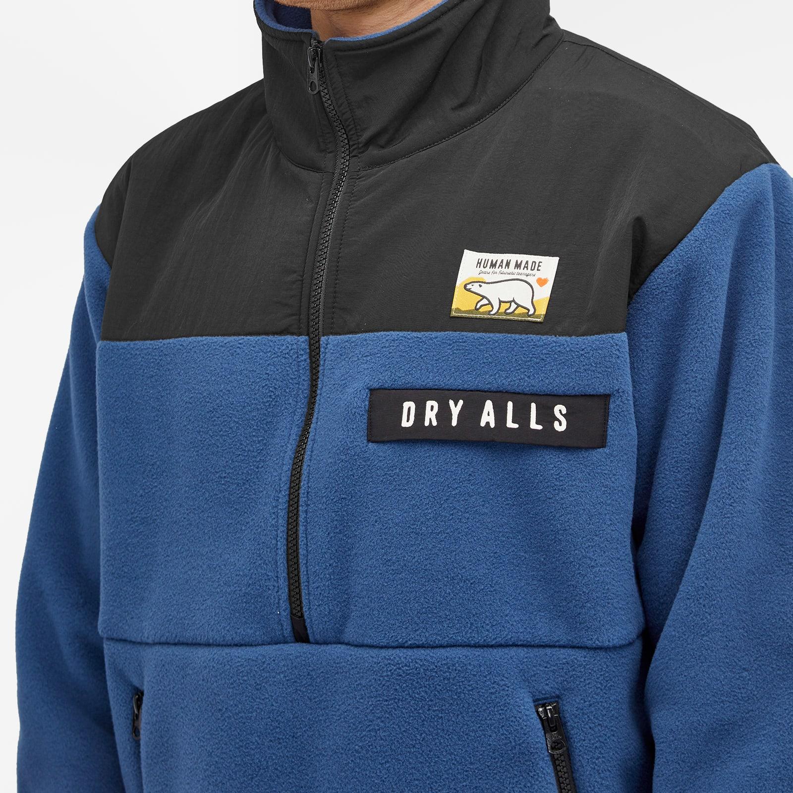 Human Made Fleece Half-Zip Jacket in Blue for Men | Lyst