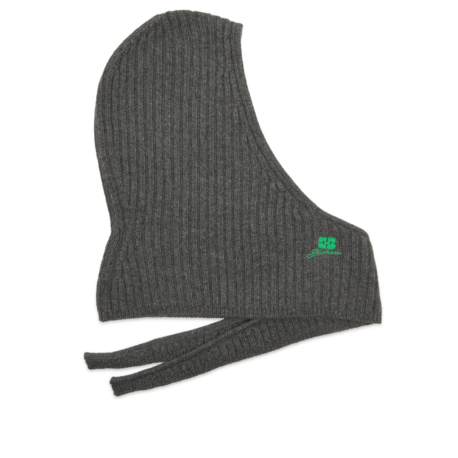 Ganni Core Future Wool Knit Balaclava in Grey | Lyst Canada