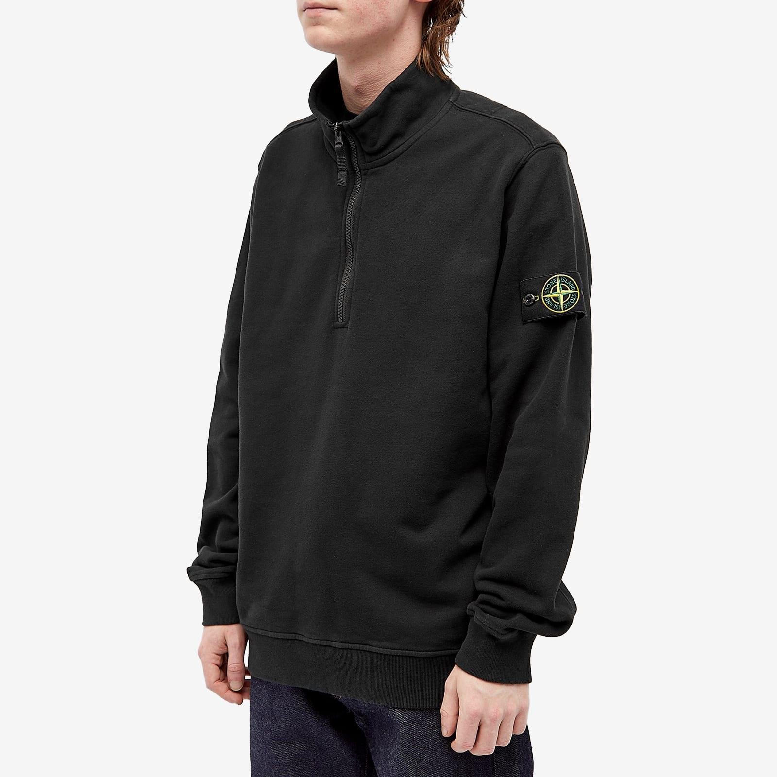Stone island hotsell half zip sweatshirt