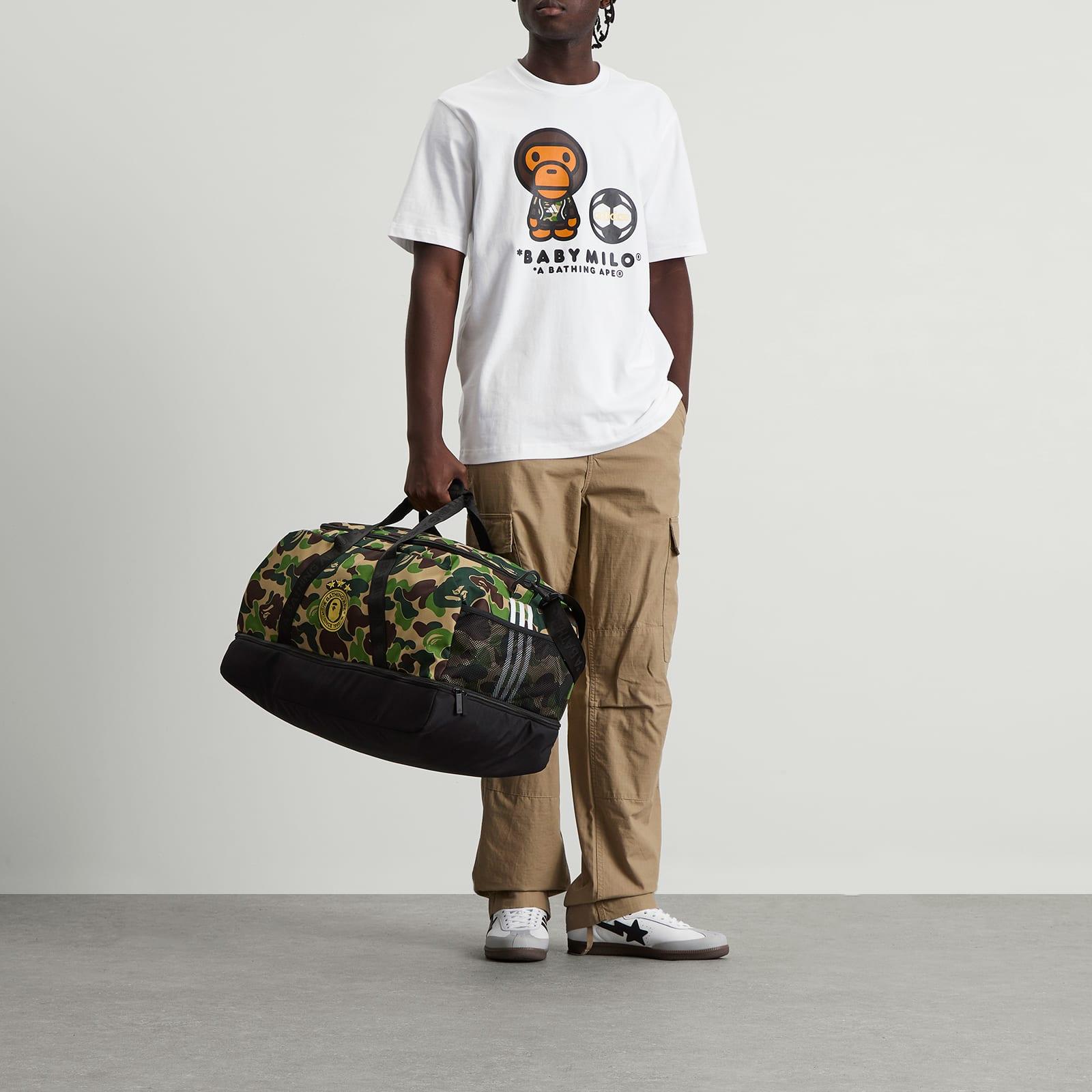 adidas X Bape Duffle Bag in Black for Men | Lyst