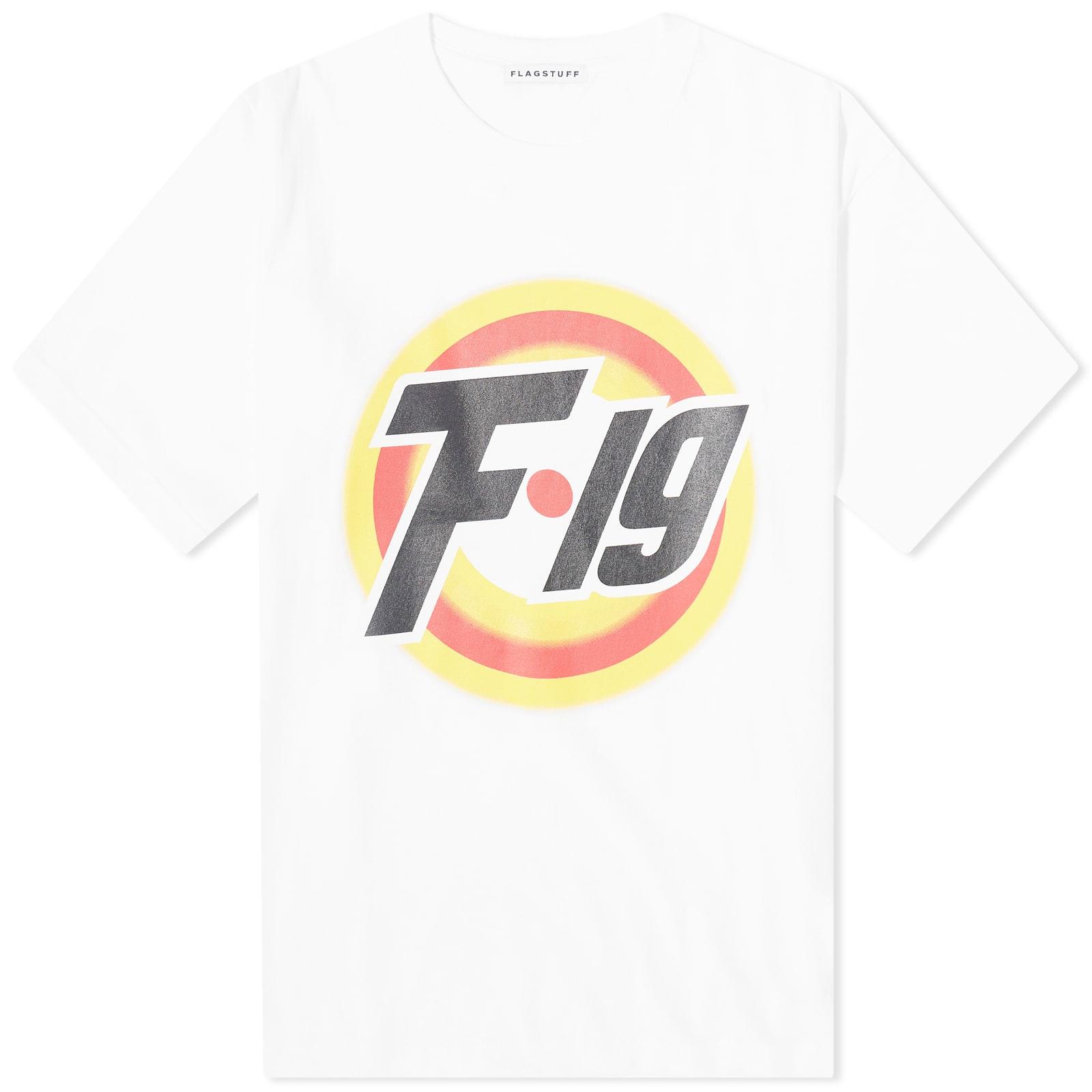 Flagstuff F-lg Logo T-shirt in White for Men | Lyst