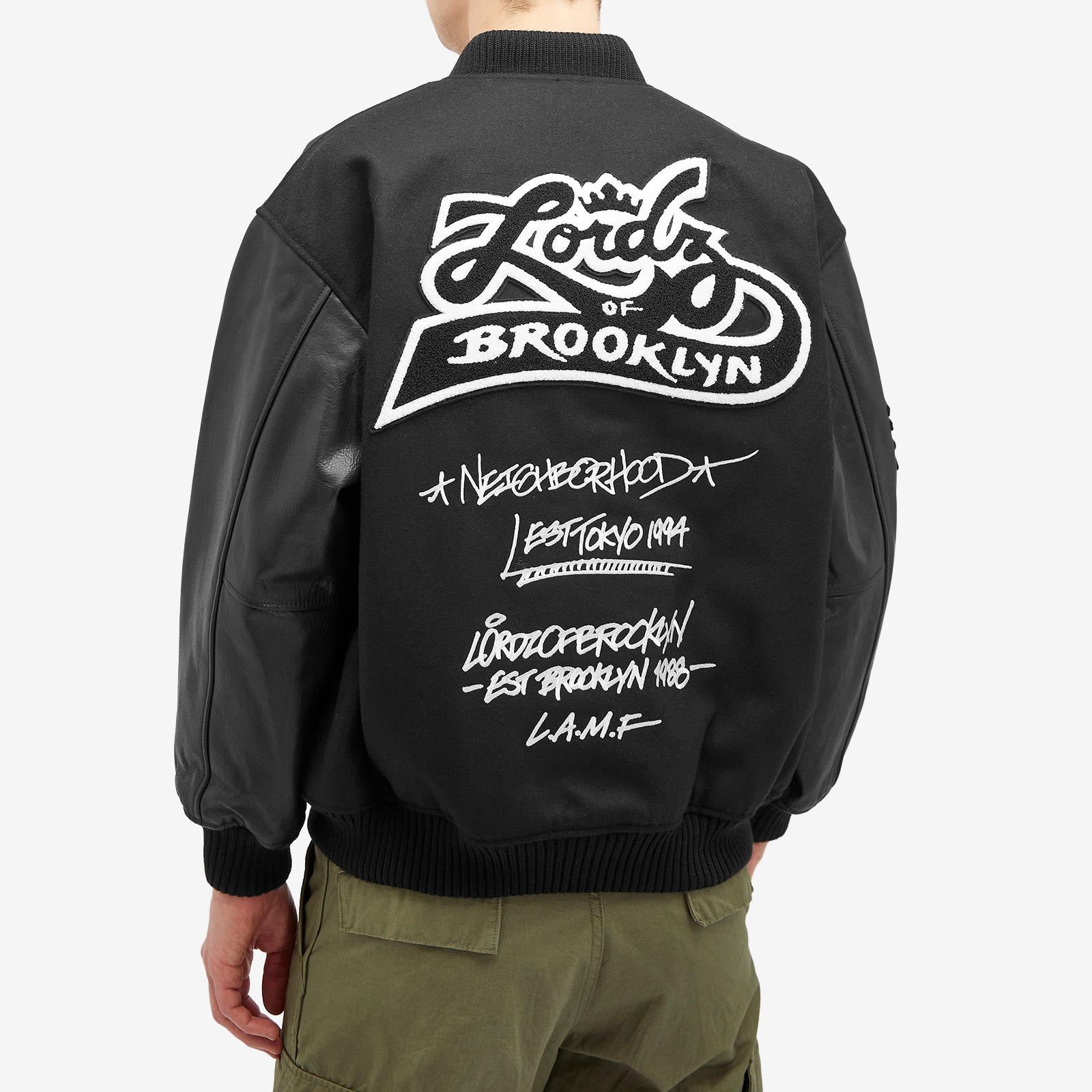 Neighborhood X Lordz Of Brooklyn Stadium Jacket in Black for Men 
