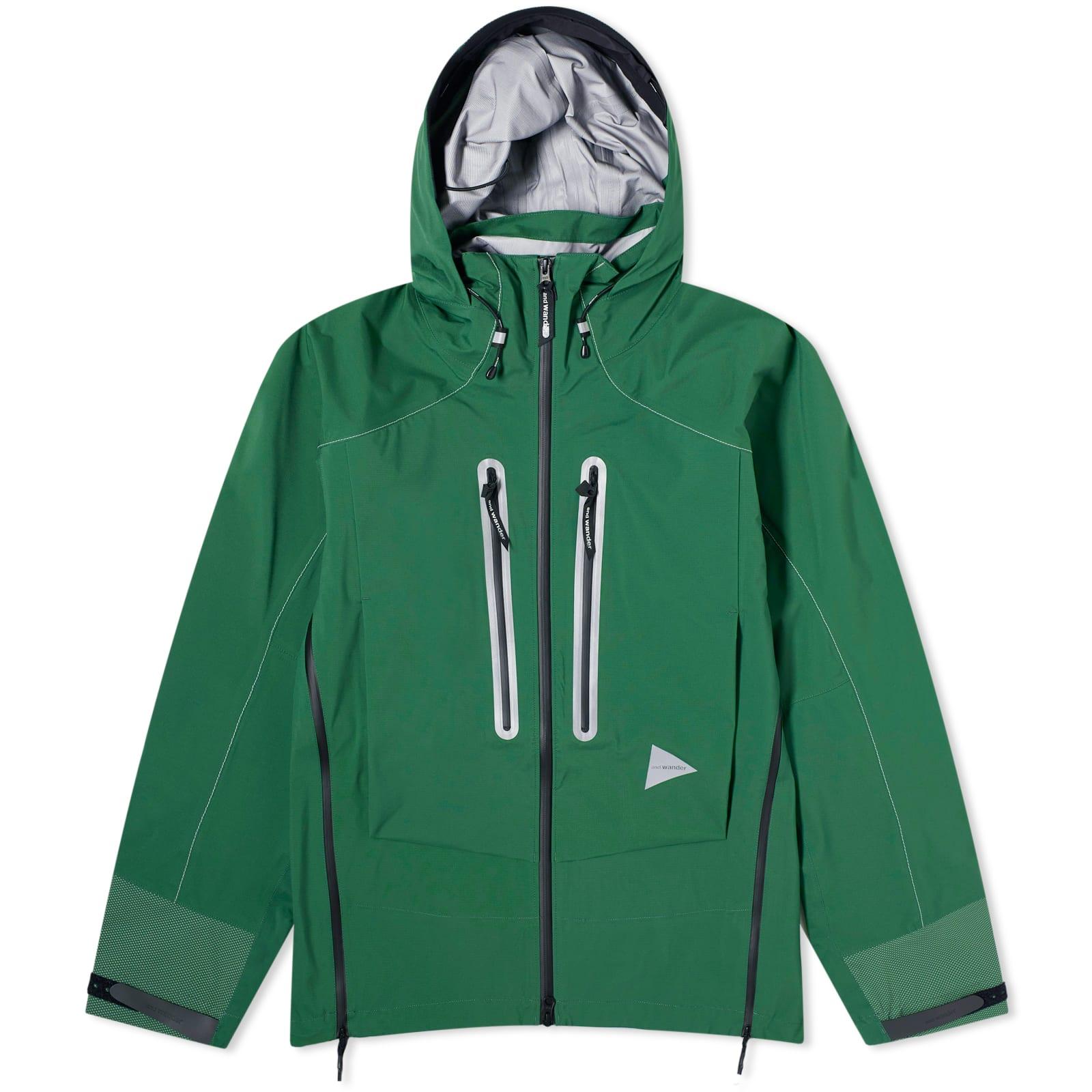 and wander Pertex Shield Rain Jacket in Green for Men | Lyst