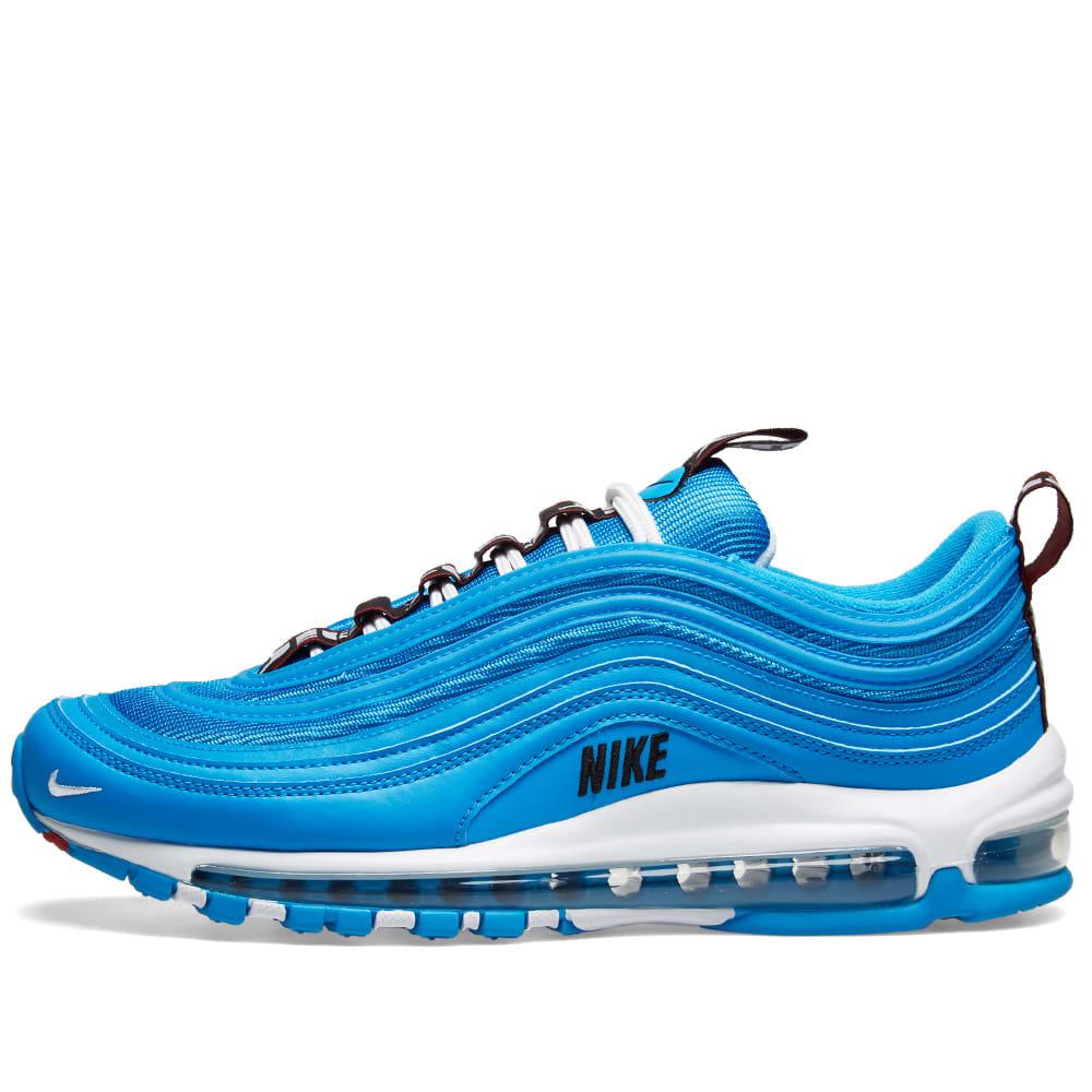 Nike Leather Air Max 97 Premium in Blue for Men - Lyst