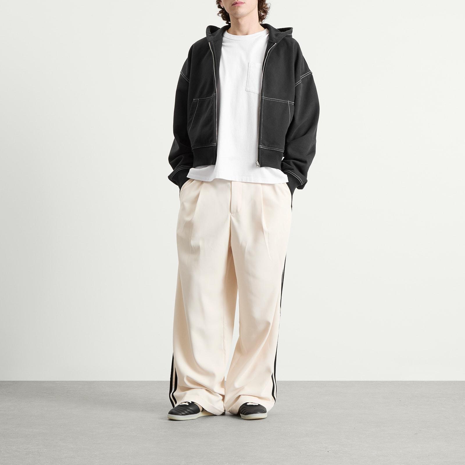 adidas X Wales Bonner Wide Trouser in Natural for Men | Lyst UK