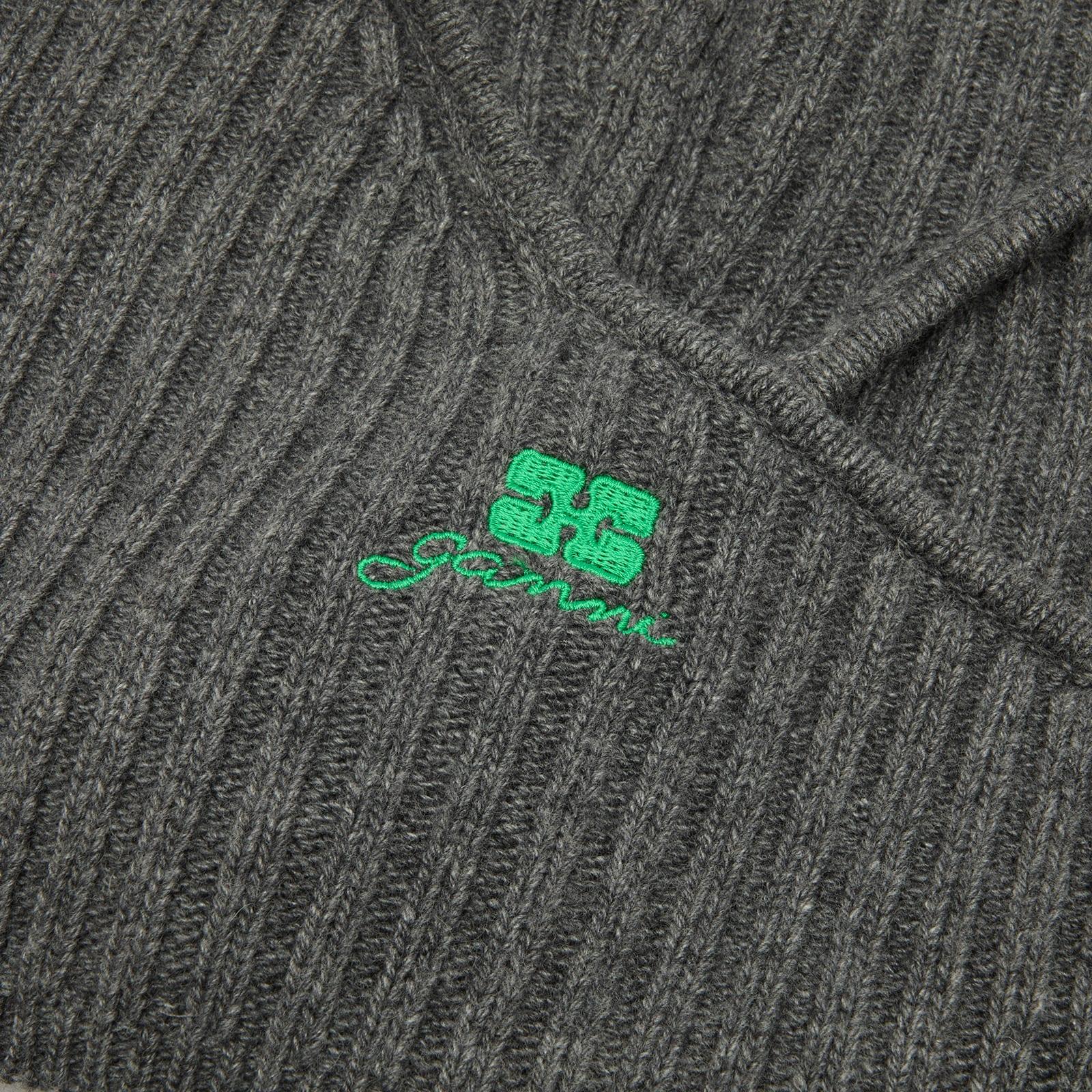 Ganni Core Future Wool Knit Balaclava in Grey | Lyst Canada