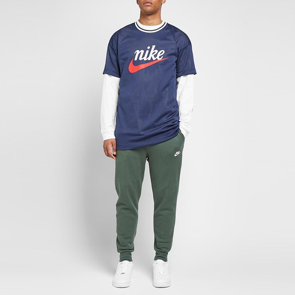 nike mesh logo t shirt