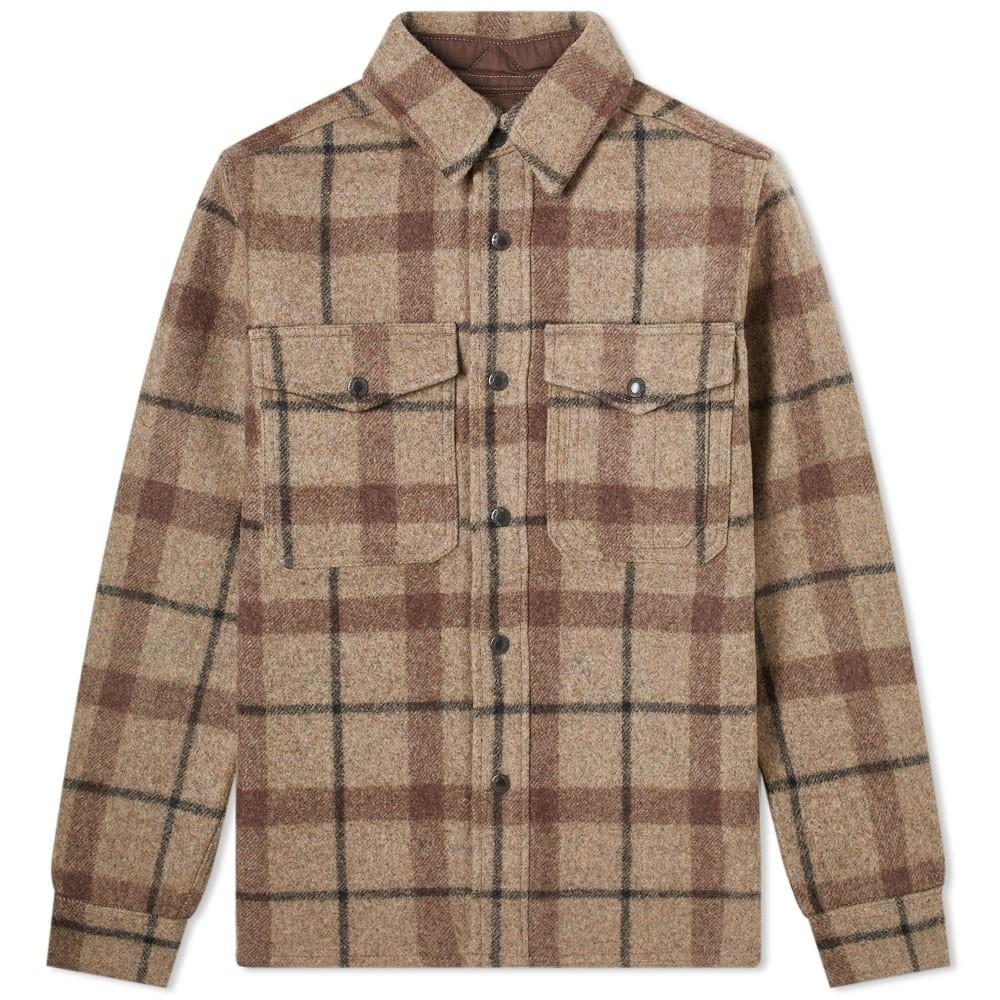 Filson Wool Mackinaw Jac Shirt in Brown for Men Save 36 Lyst