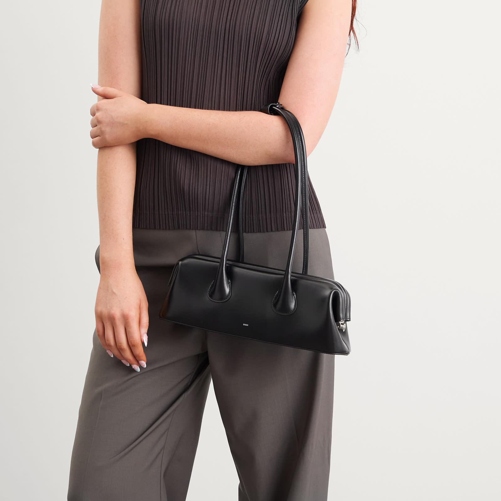 OSOI Boat Wide Mini Bag in Black | Lyst Canada