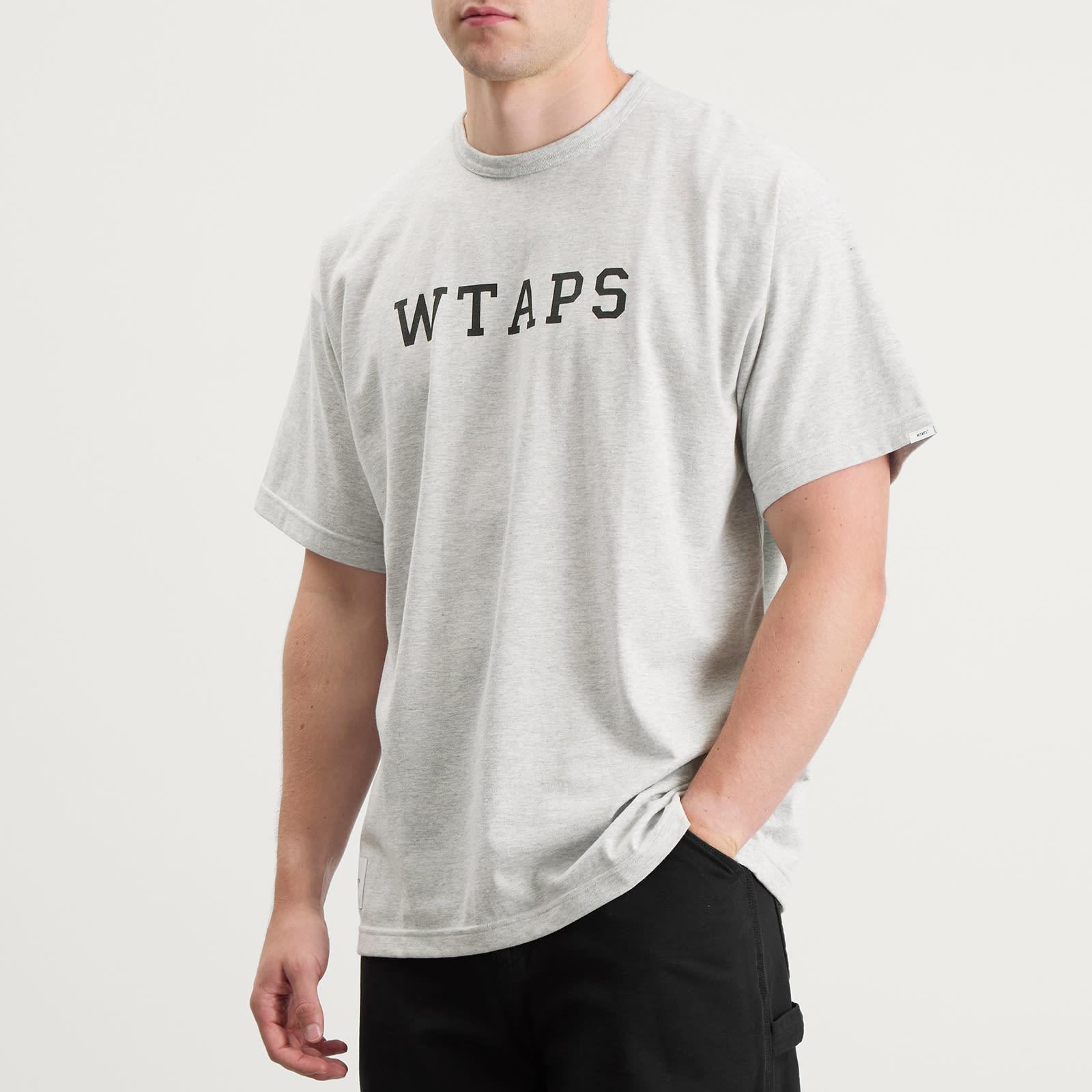 WTAPS Academy Logo T-Shirt in Grey for Men | Lyst UK