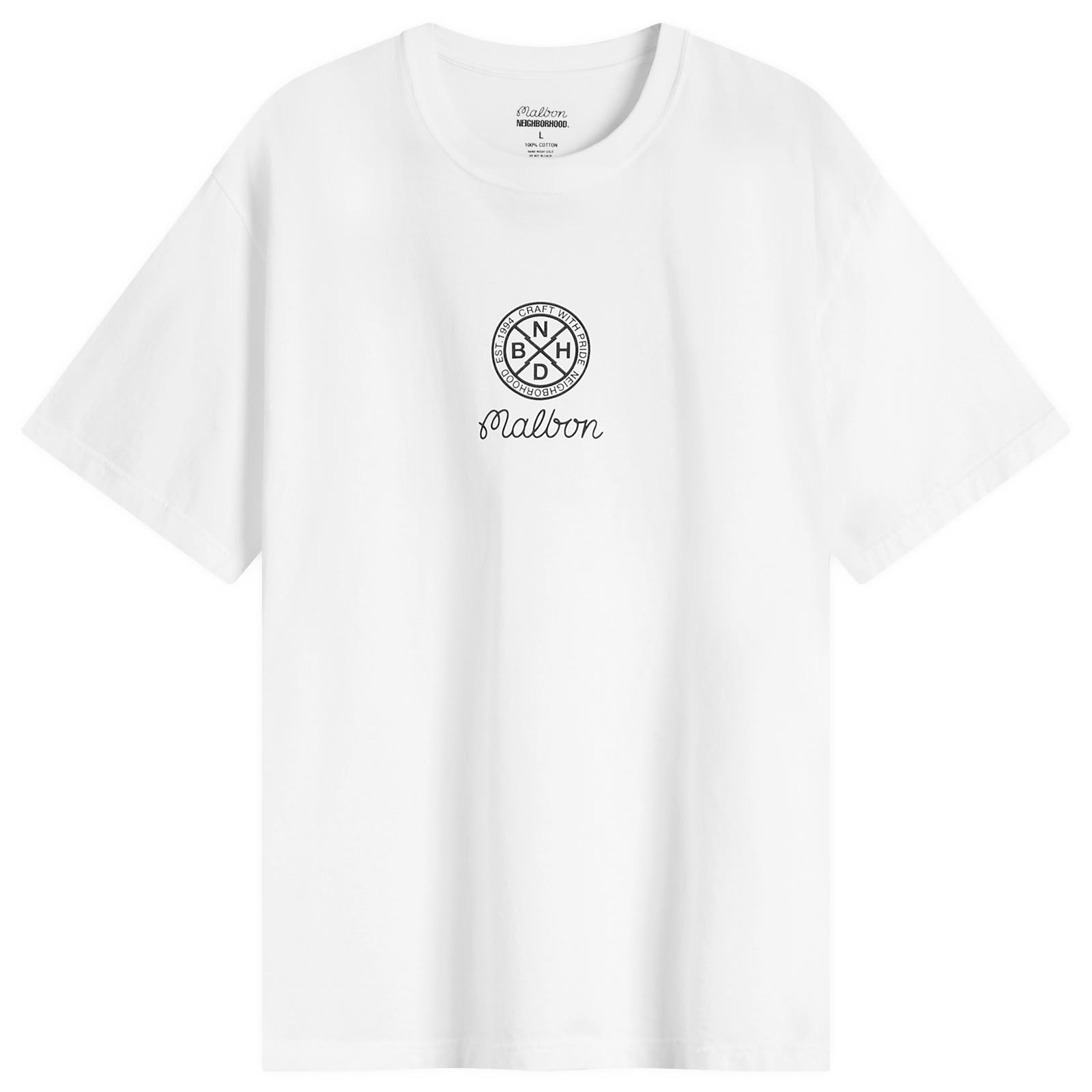 Neighborhood X Malbon Golf Ss-2 T-Shirt in White for Men