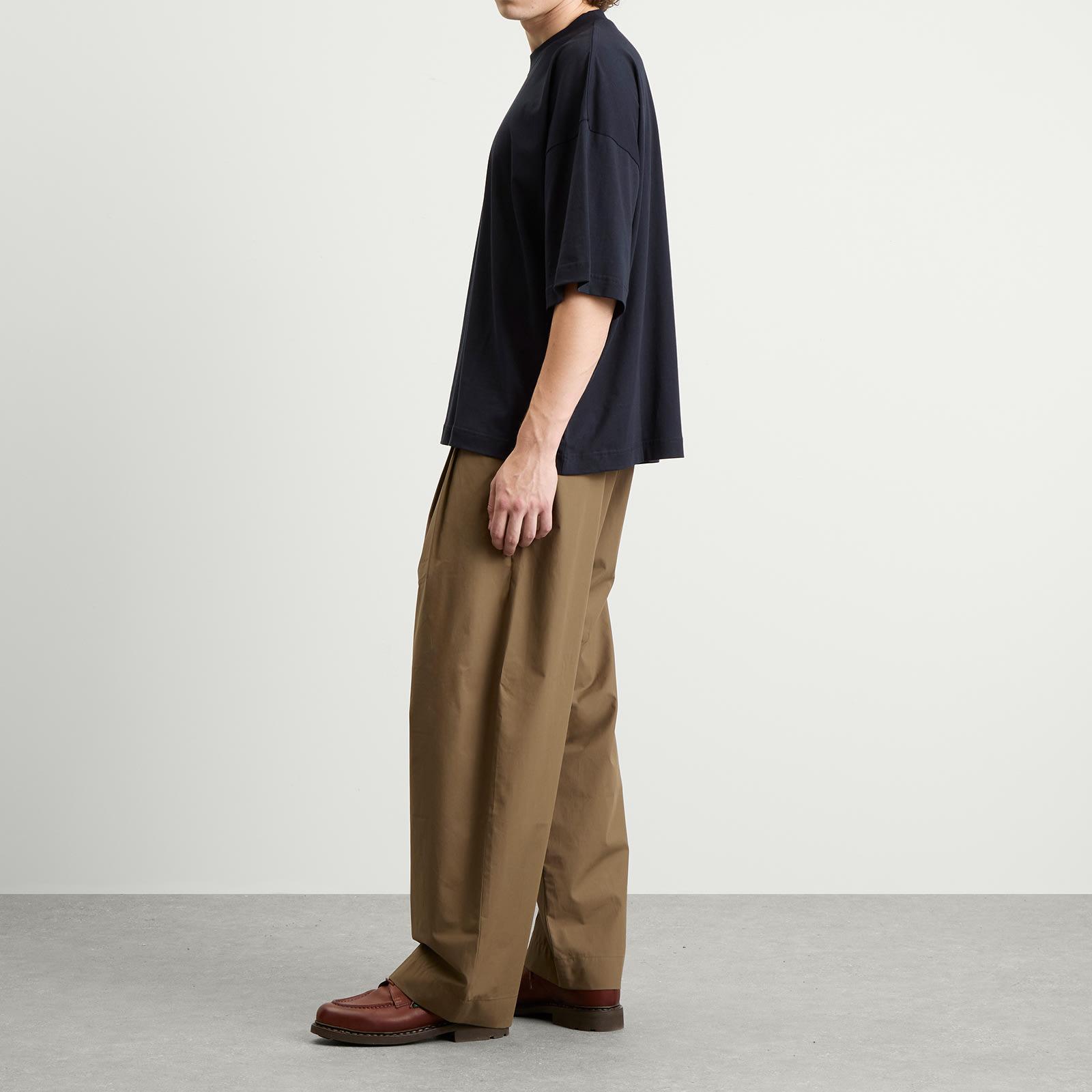 Studio Nicholson Double Pleat Volume Pant in Green for Men | Lyst UK