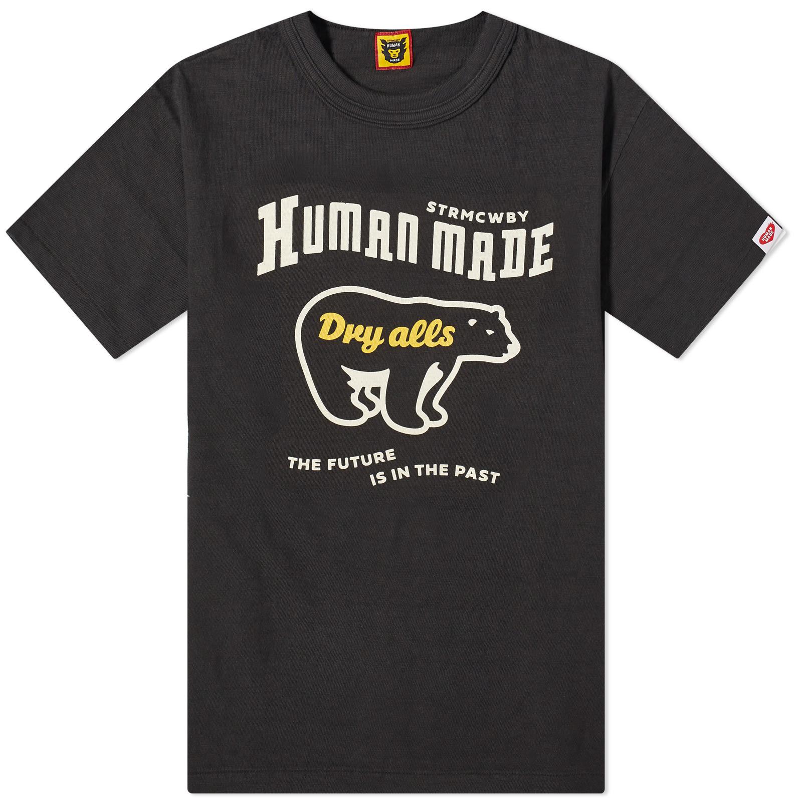 Human Made Polar Bear T-Shirt in Black for Men | Lyst