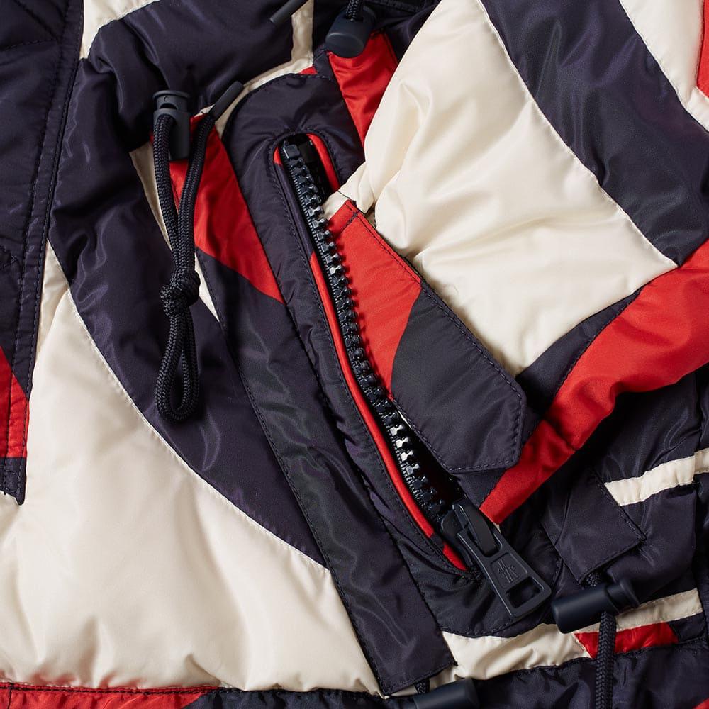 moncler x craig green patchwork laplace padded hooded jacket