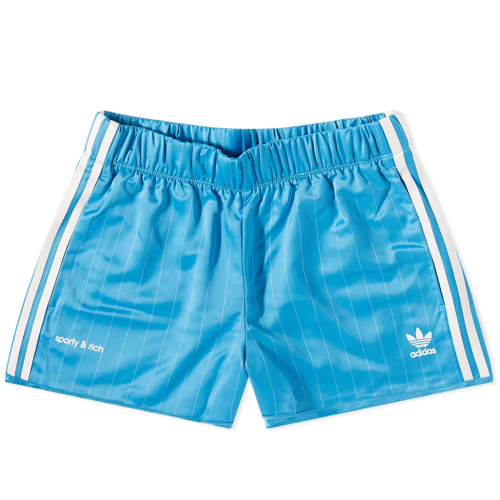 adidas X Sporty & Rich Soccer Shorts in Blue for Men | Lyst