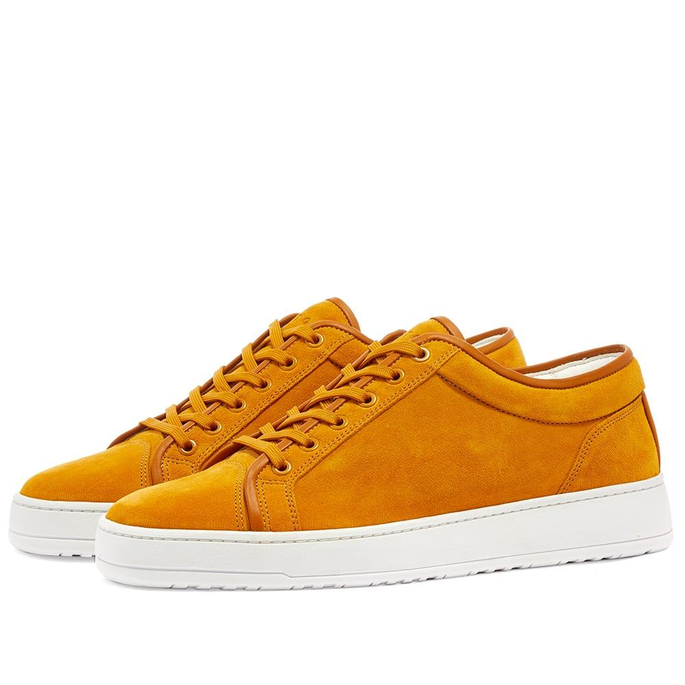 ETQ Amsterdam Etq. Suede Low Top 1 Sneaker in Orange for