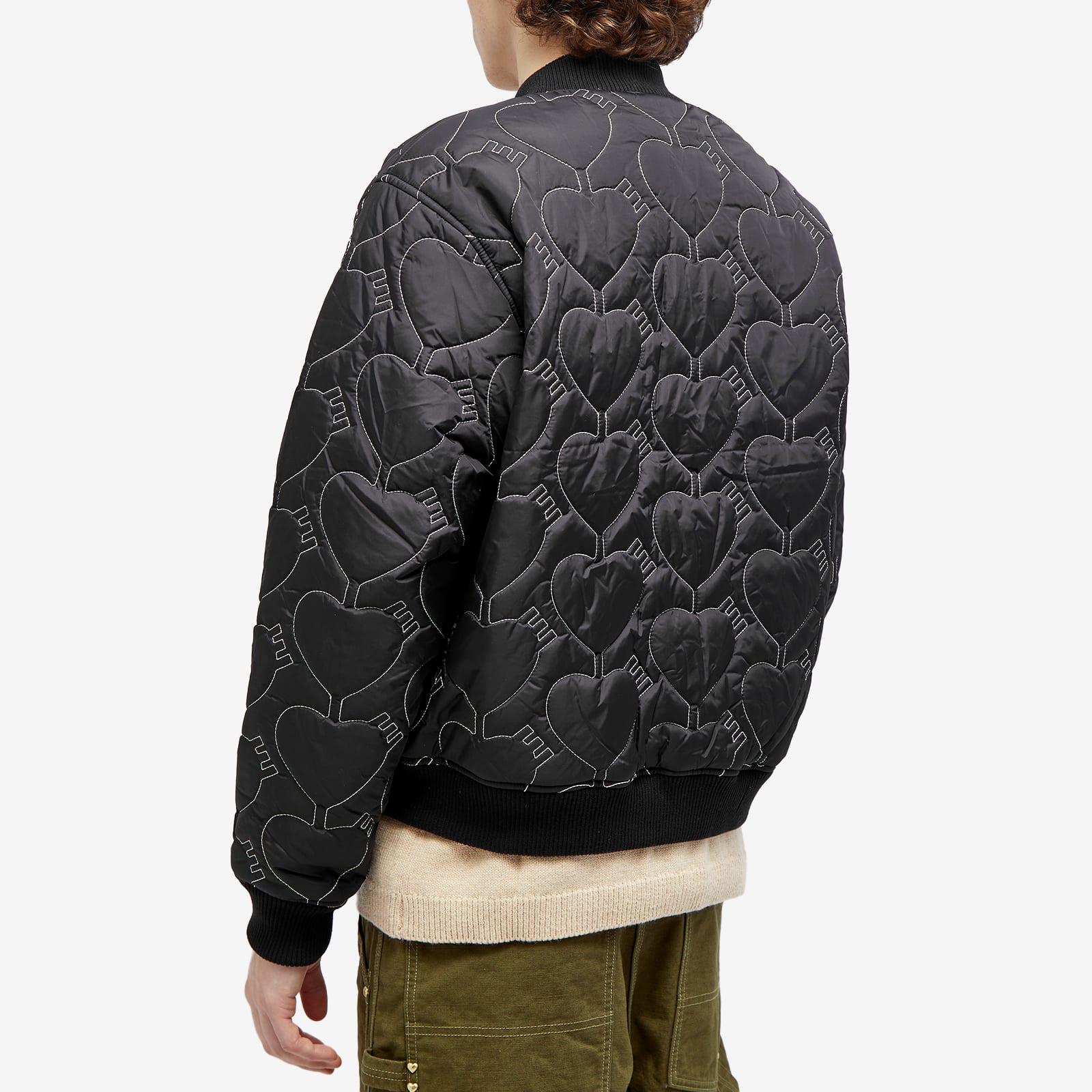 Human Made Heart Quilting Jacket in Black for Men | Lyst