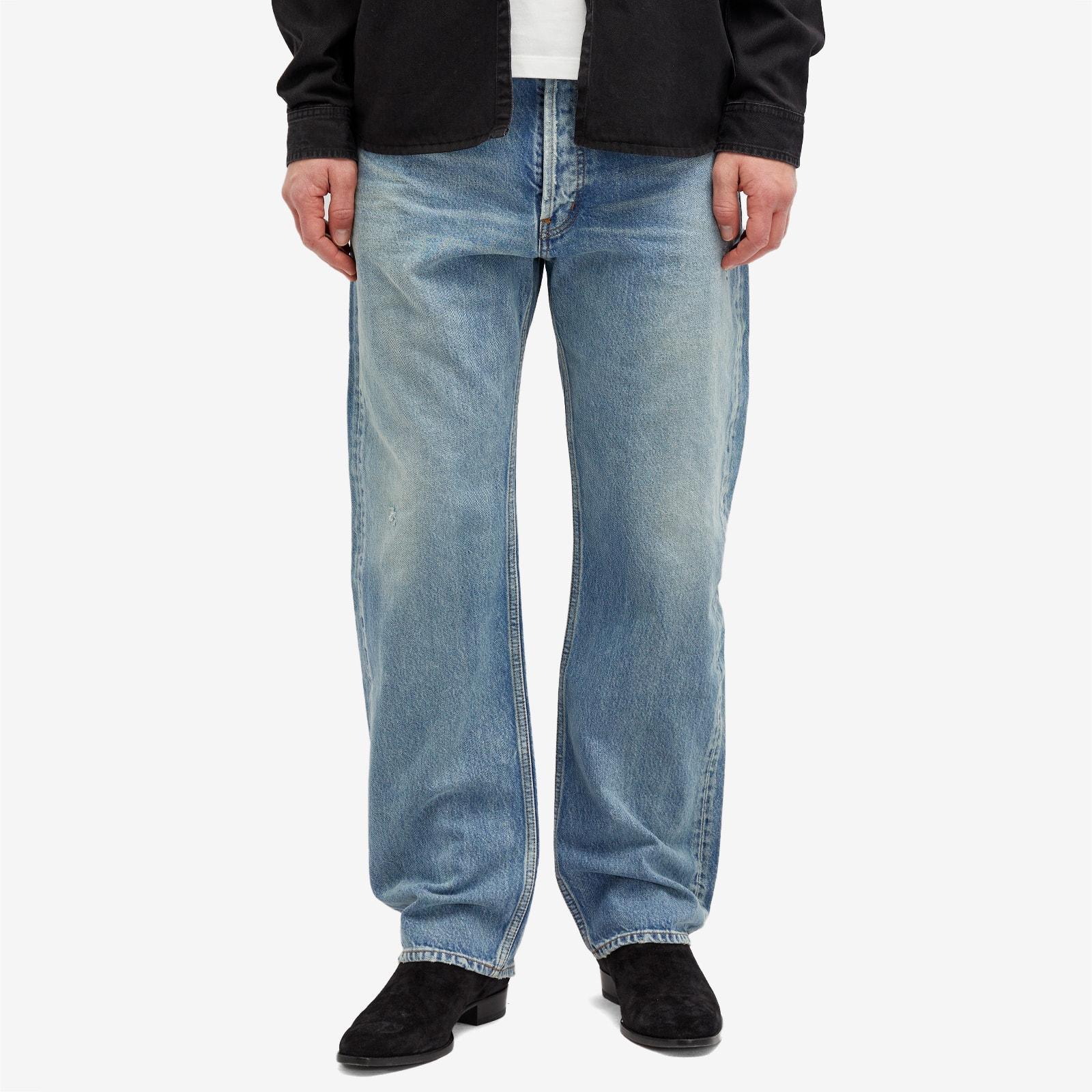 Saint Laurent Loose Straight Jeans in Blue for Men | Lyst UK