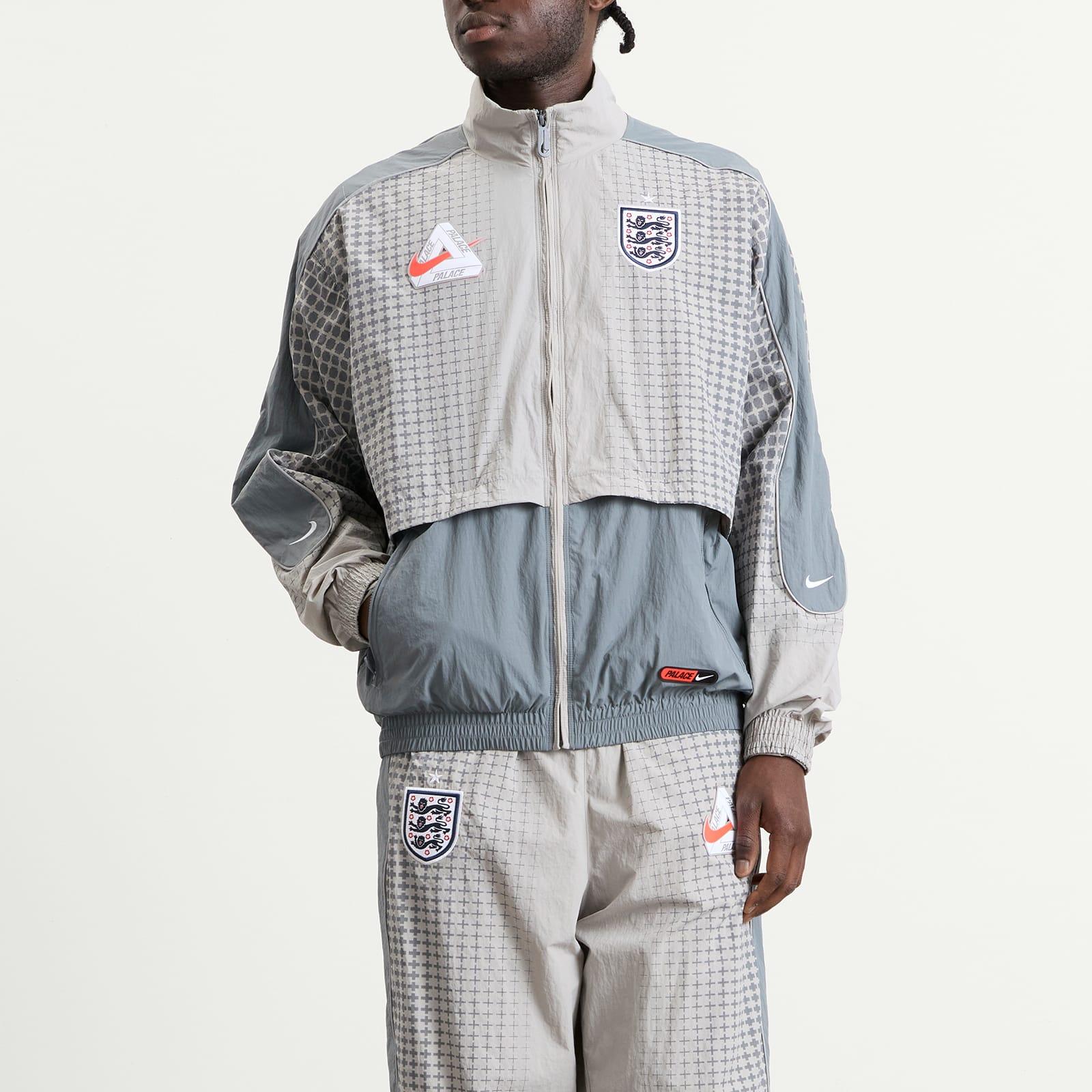 Nike X Palace England Track Jacket in Grey for Men | Lyst Australia