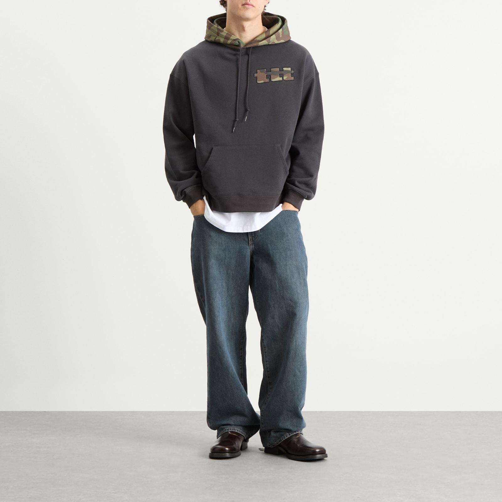 TTTMSW Camouflage pullover knit (GREEN) Camo Puzzle Knit Sweater 