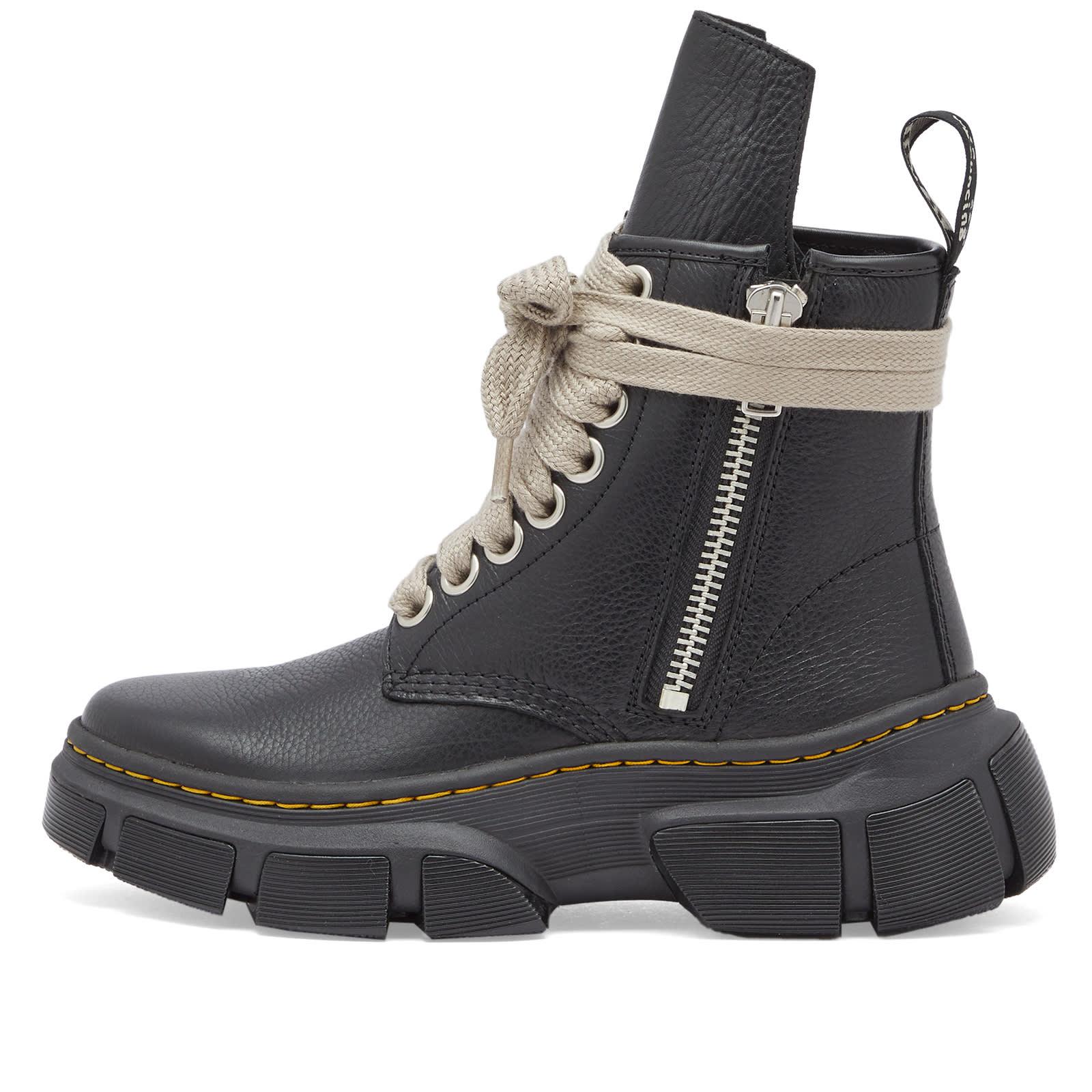Rick Owens X Dr. Martens 1918 Dmxl Calf Length Boot in Black
