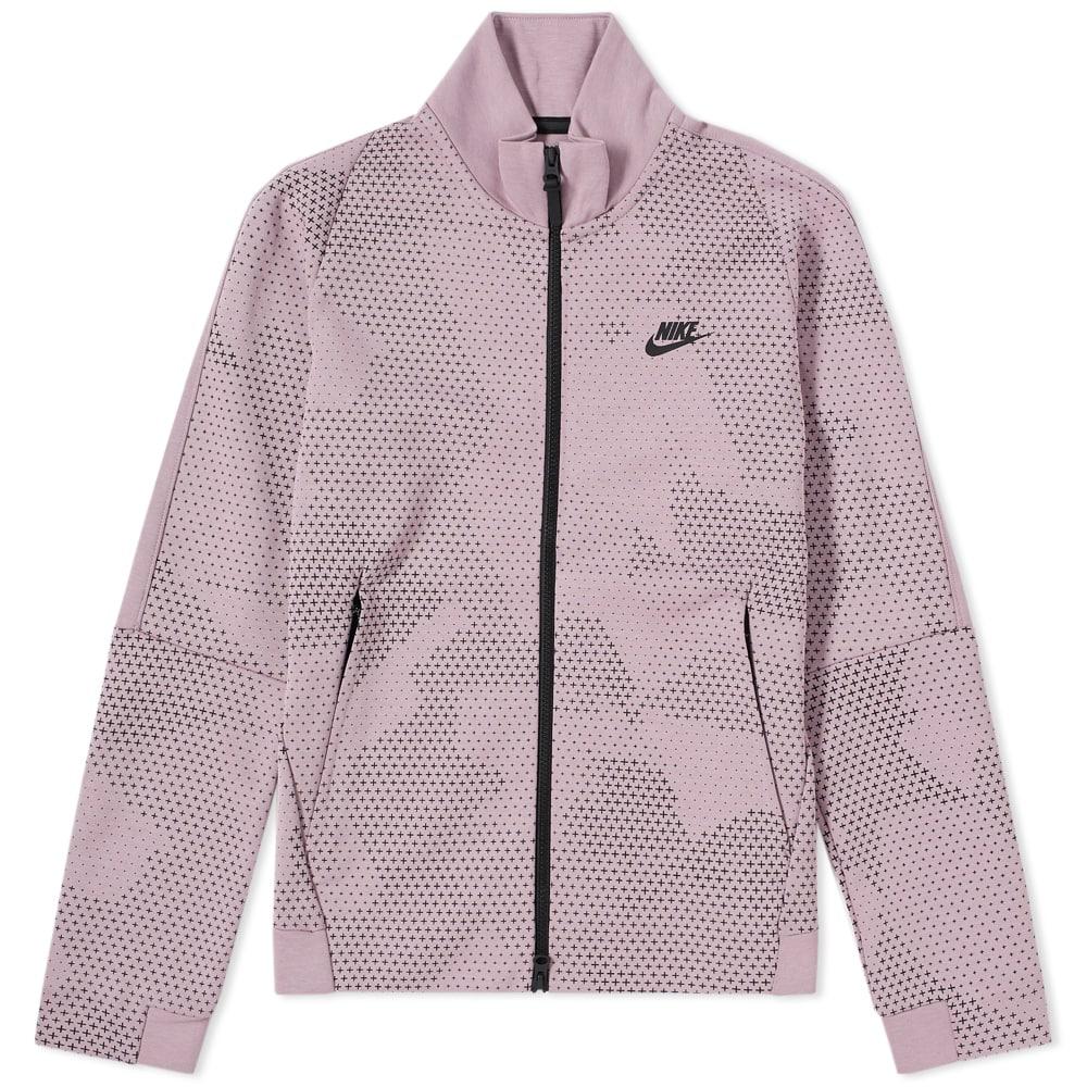 Nike Tech Fleece Jacket Gx 1.0 in Pink for Men - Lyst