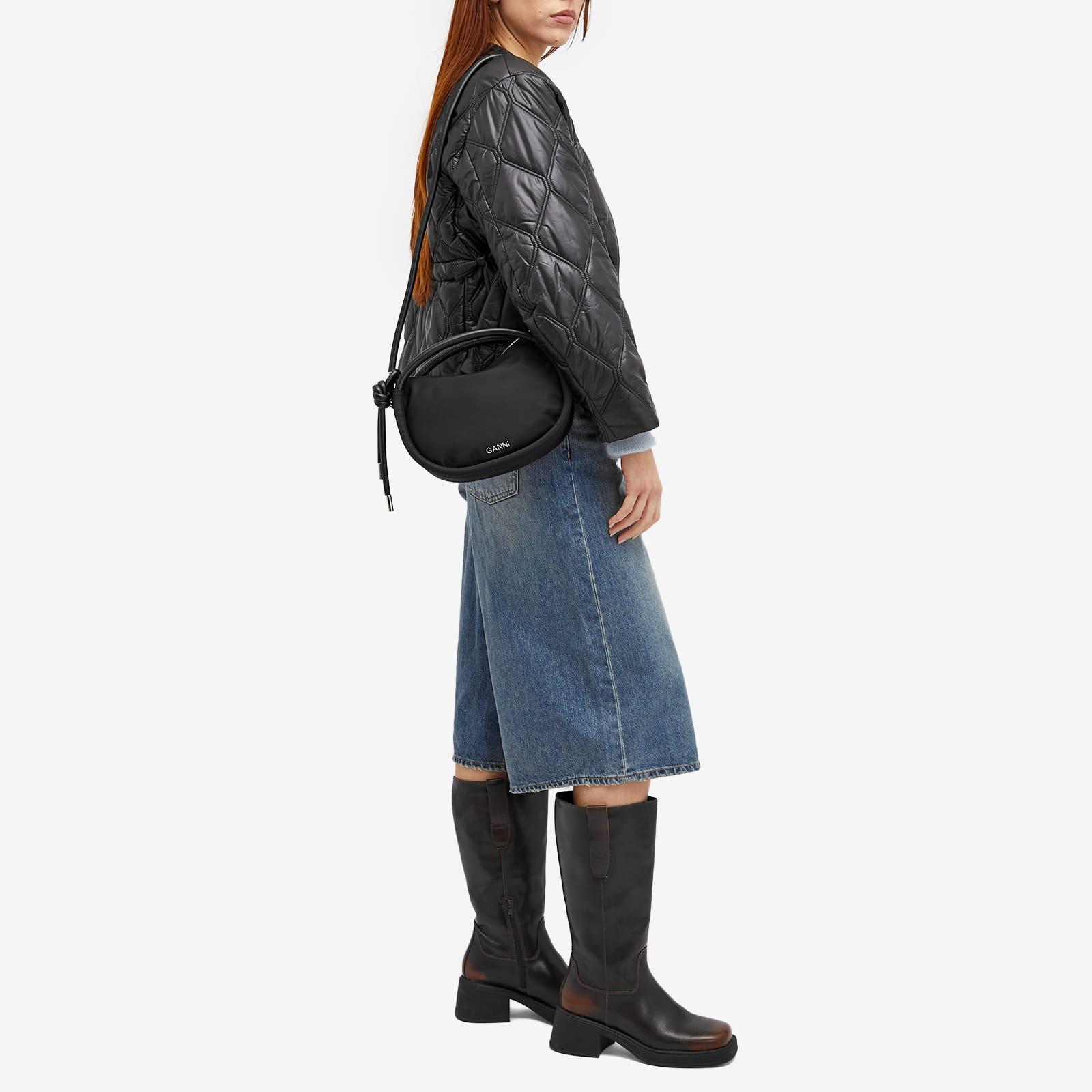 Ganni Knot Mini Bag in Black | Lyst Australia