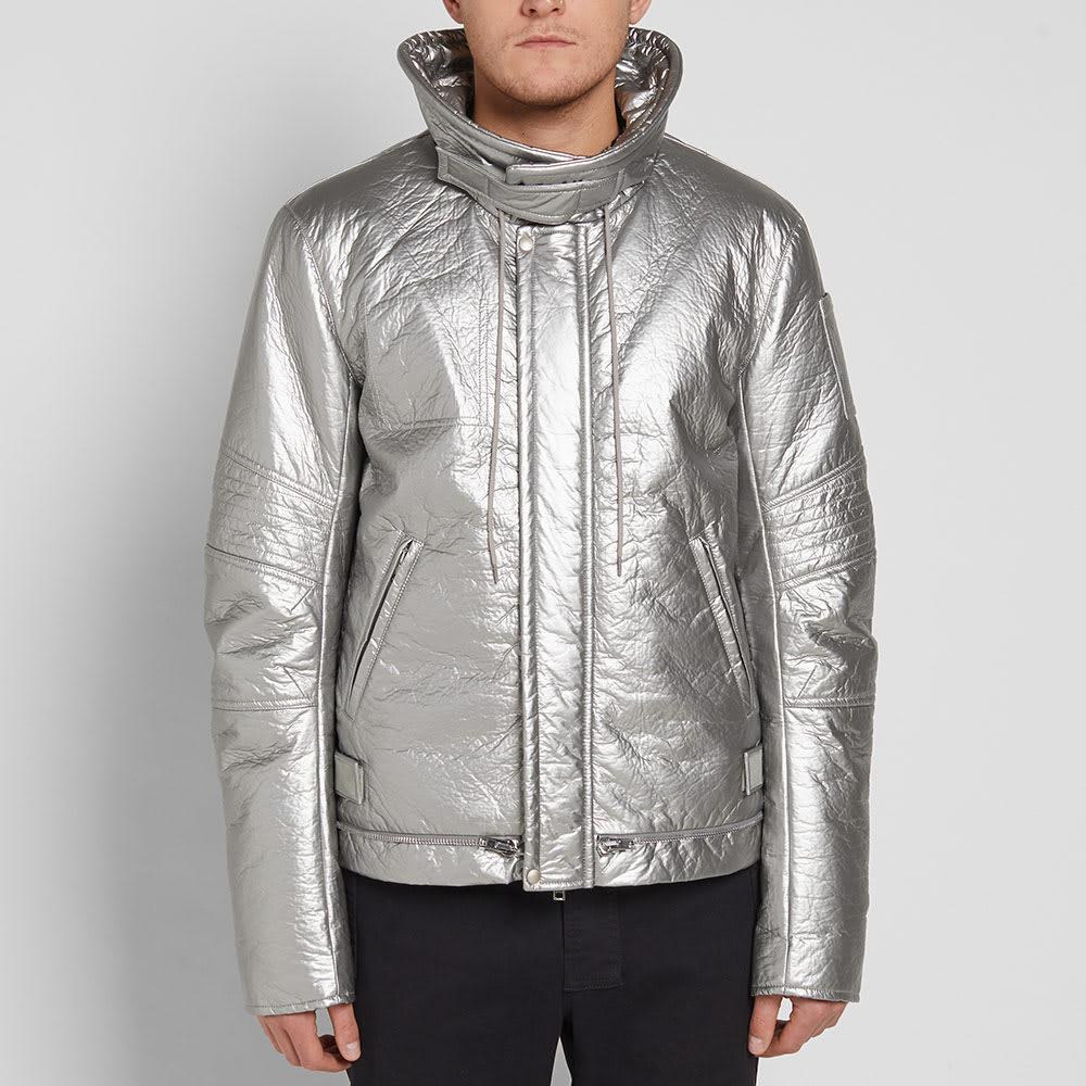 Helmut Lang Synthetic 1999 Re Edition Astro Moto Jacket In Grey